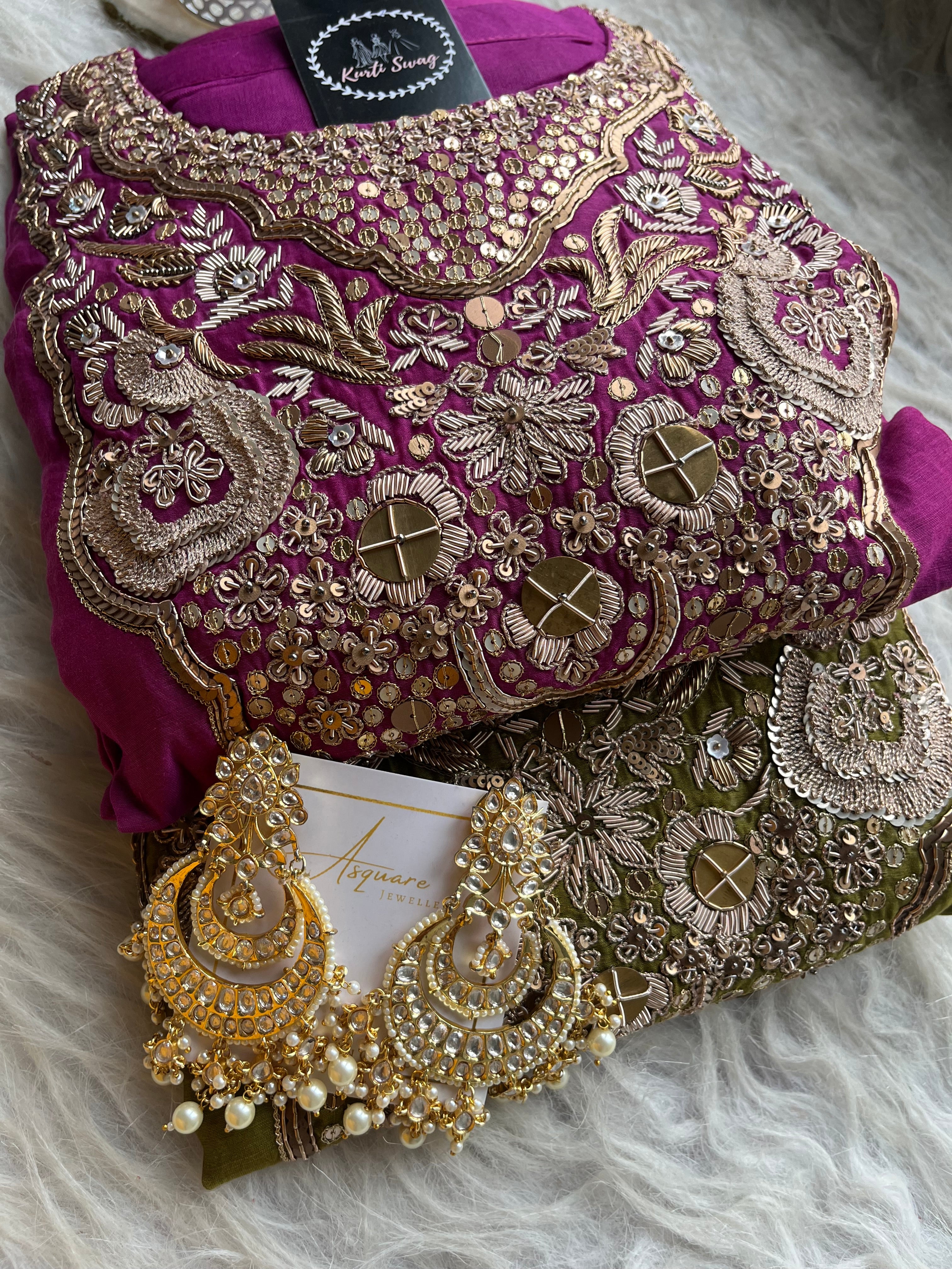 “SAMRAKSHA” Premium Festive Suit Set In Mul Chanderi ✨💕 | KurtiSwag