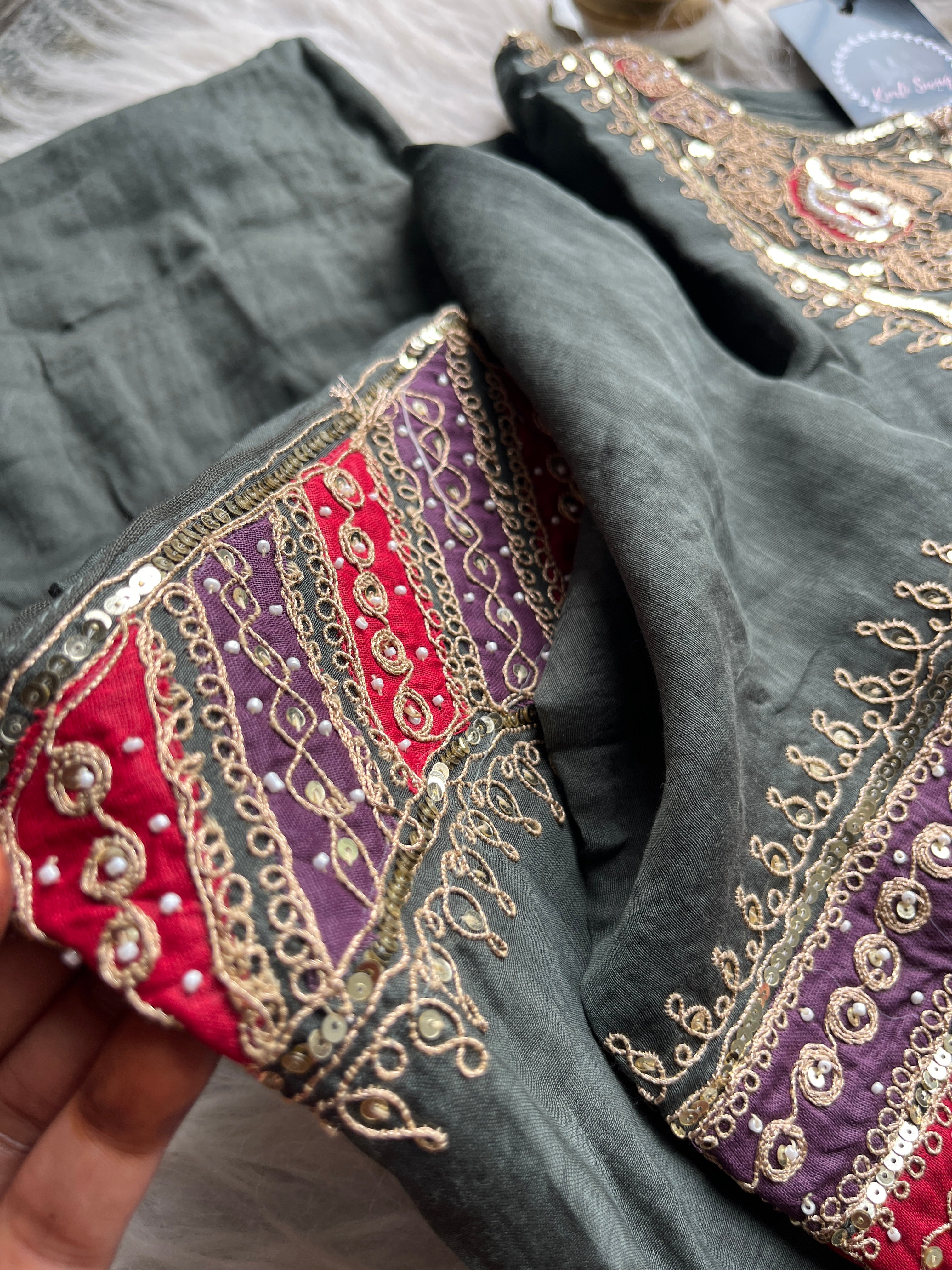 “SULEKHA” Premium Mul Chanderi Festive Wear Suit Set ✨💕 | KurtiSwag