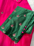 “SHAMA” Pure Chanderi Festive Wear Suit Set ✨🩷 | KurtiSwag