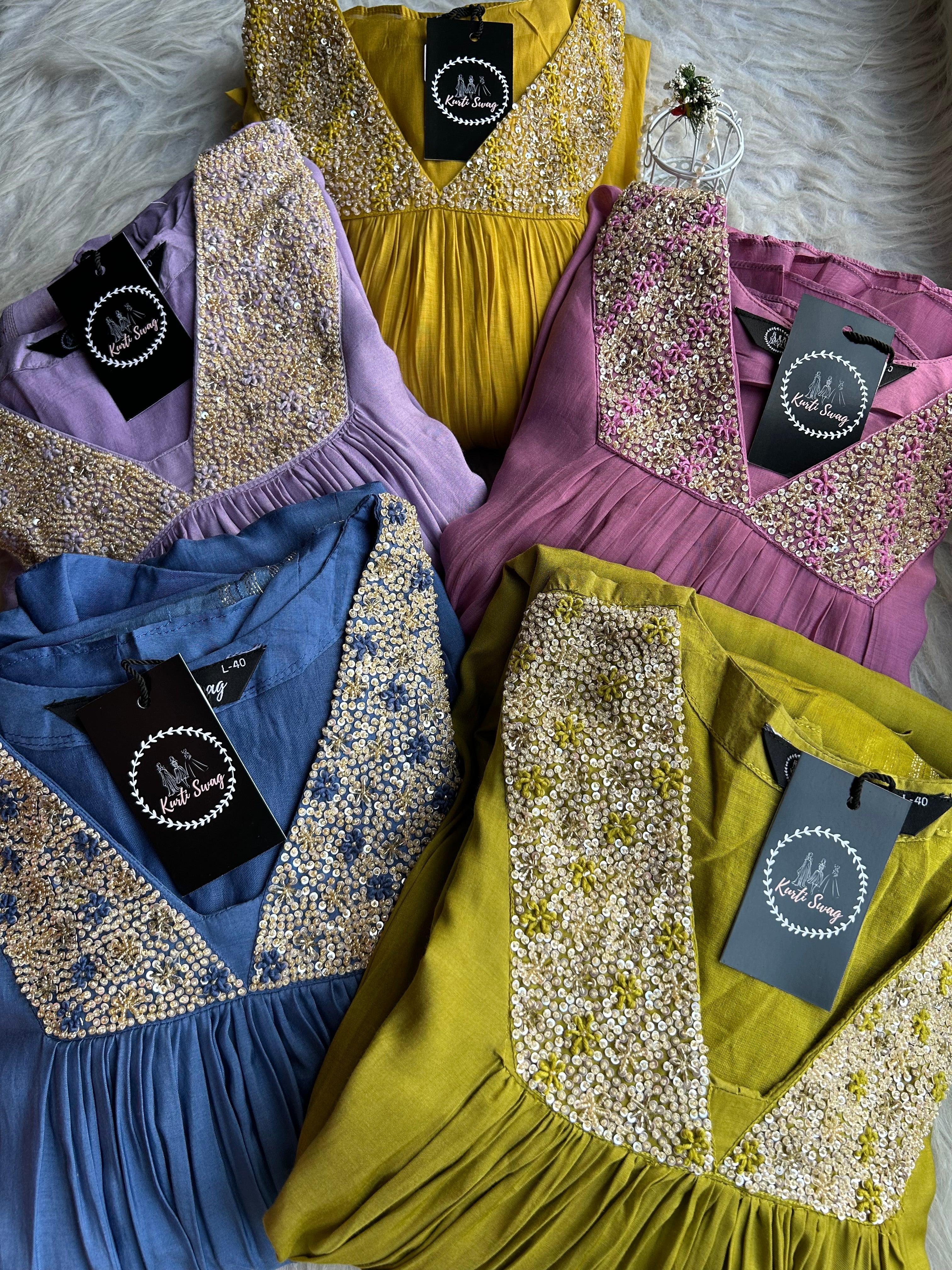 “MUKTI” Premium Muslin Suit Set ✨ | KurtiSwag