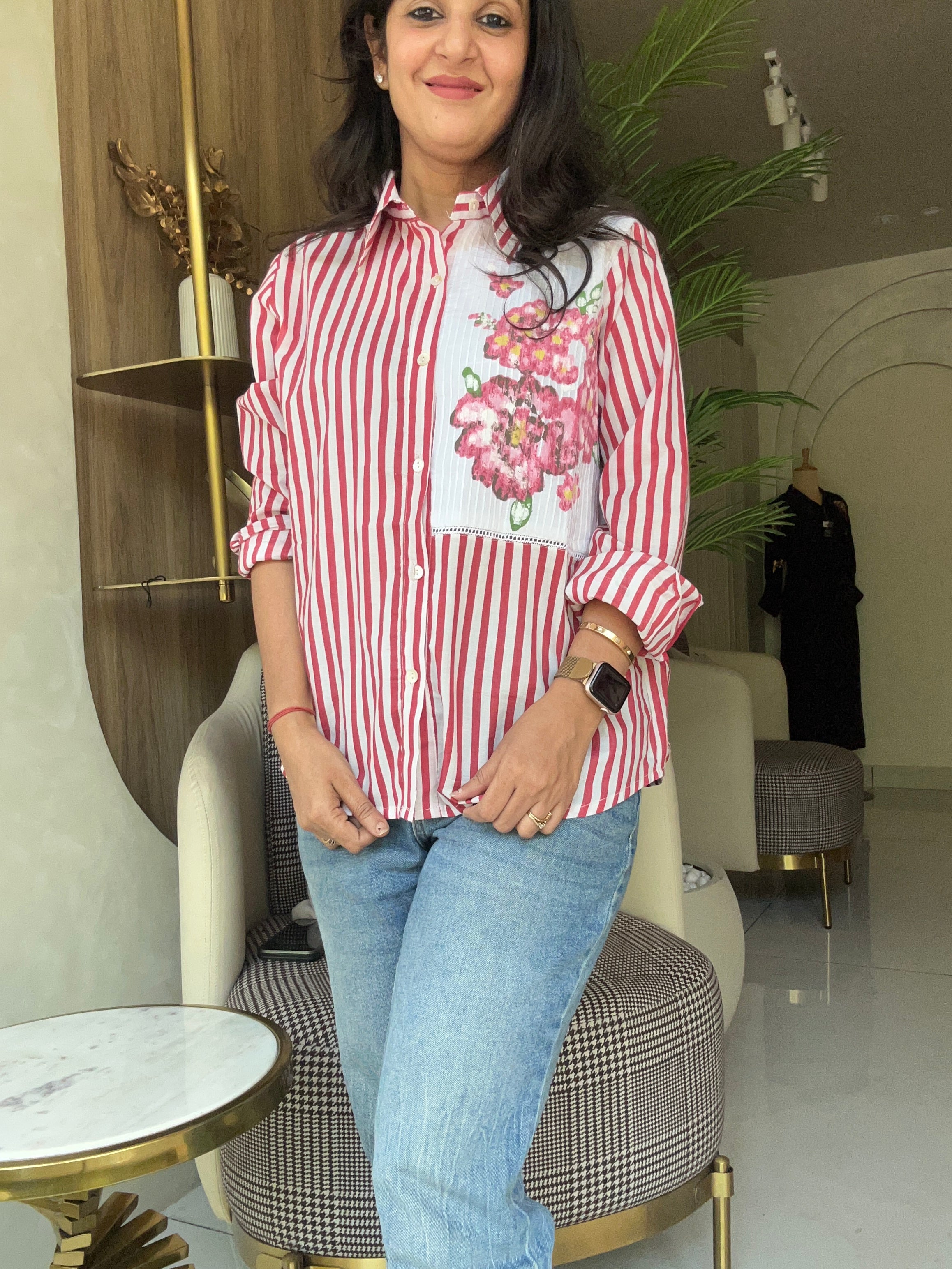 “STRIPES & FLORALS” Casual Shirts✨💕 | KurtiSwag
