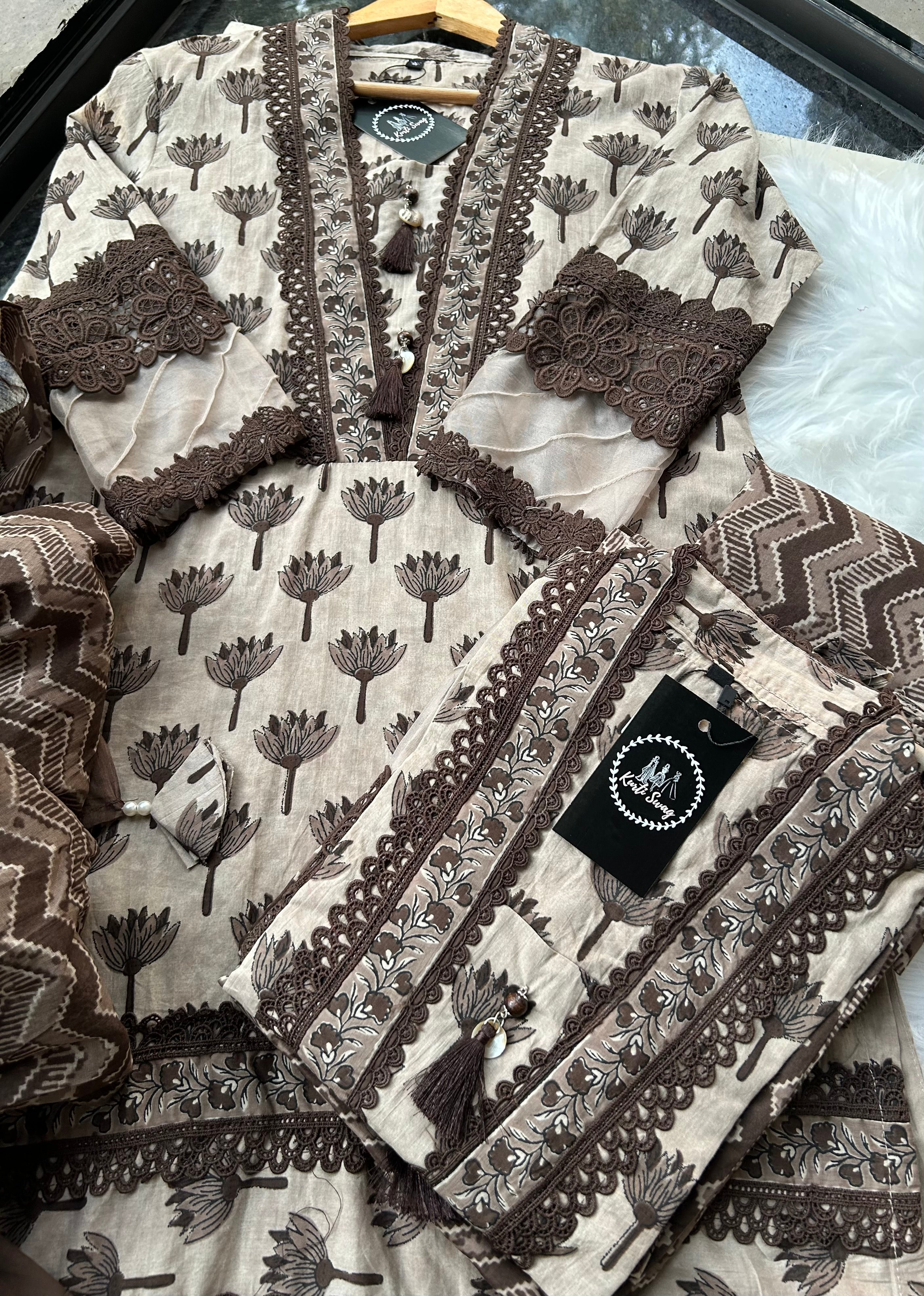 “SAHELI” Premium cotton Kurta Set | KurtiSwag