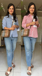 “STRIPES & FLORALS” Casual Shirts✨💕 | KurtiSwag