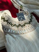 “IRANI” Premium Mul Chanderi Mirror Work Suit Set ✨ | KurtiSwag
