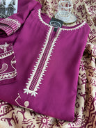 “KEJAL” Premium Semi Formal Suit Set With Kalamkari Dupatta ✨ | KurtiSwag