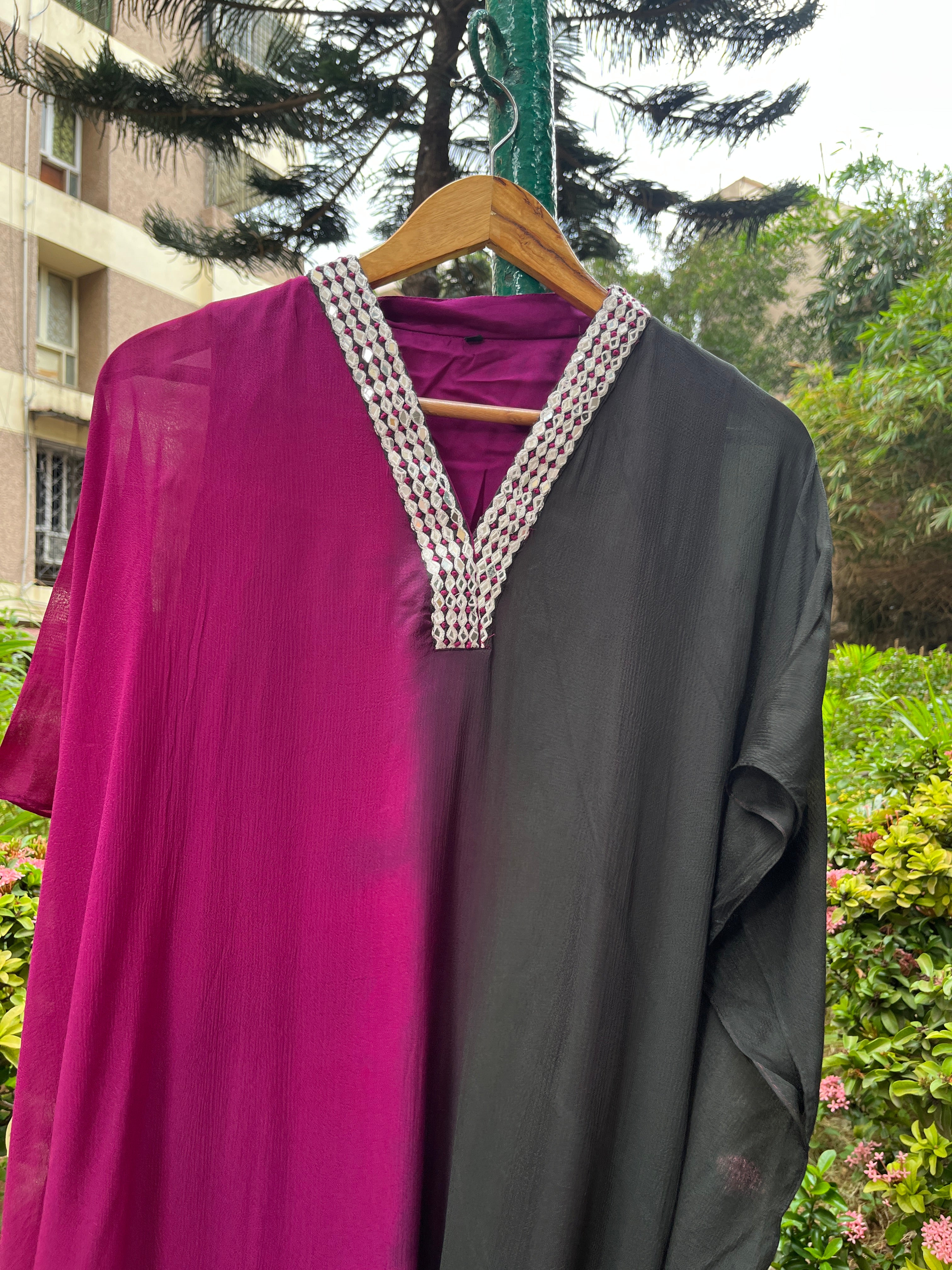 “KASHVI” Ombre Kaftan Set ✨💕 | KurtiSwag