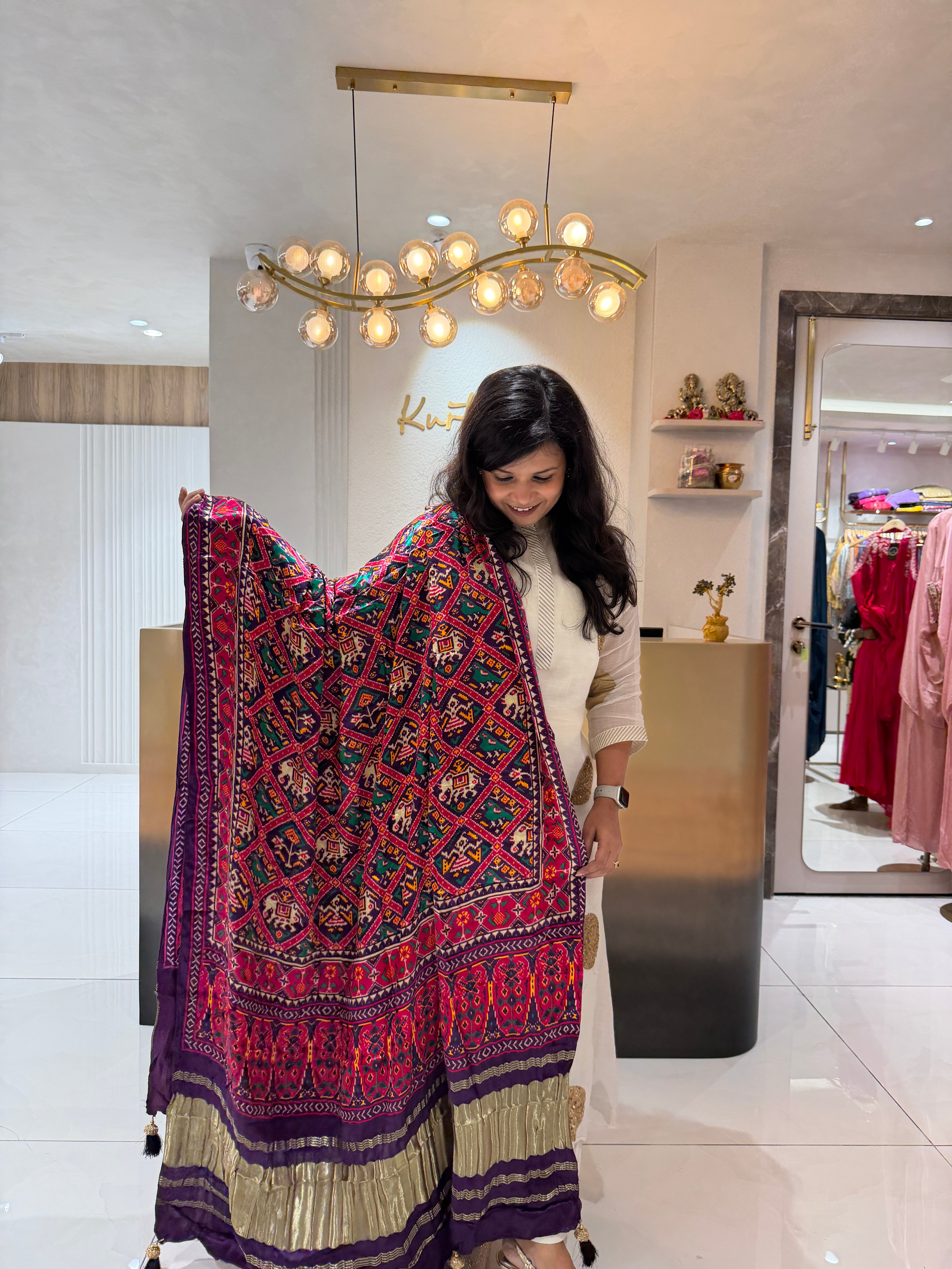 “GAJJI SILK” Dupatta ✨♥️ | KurtiSwag