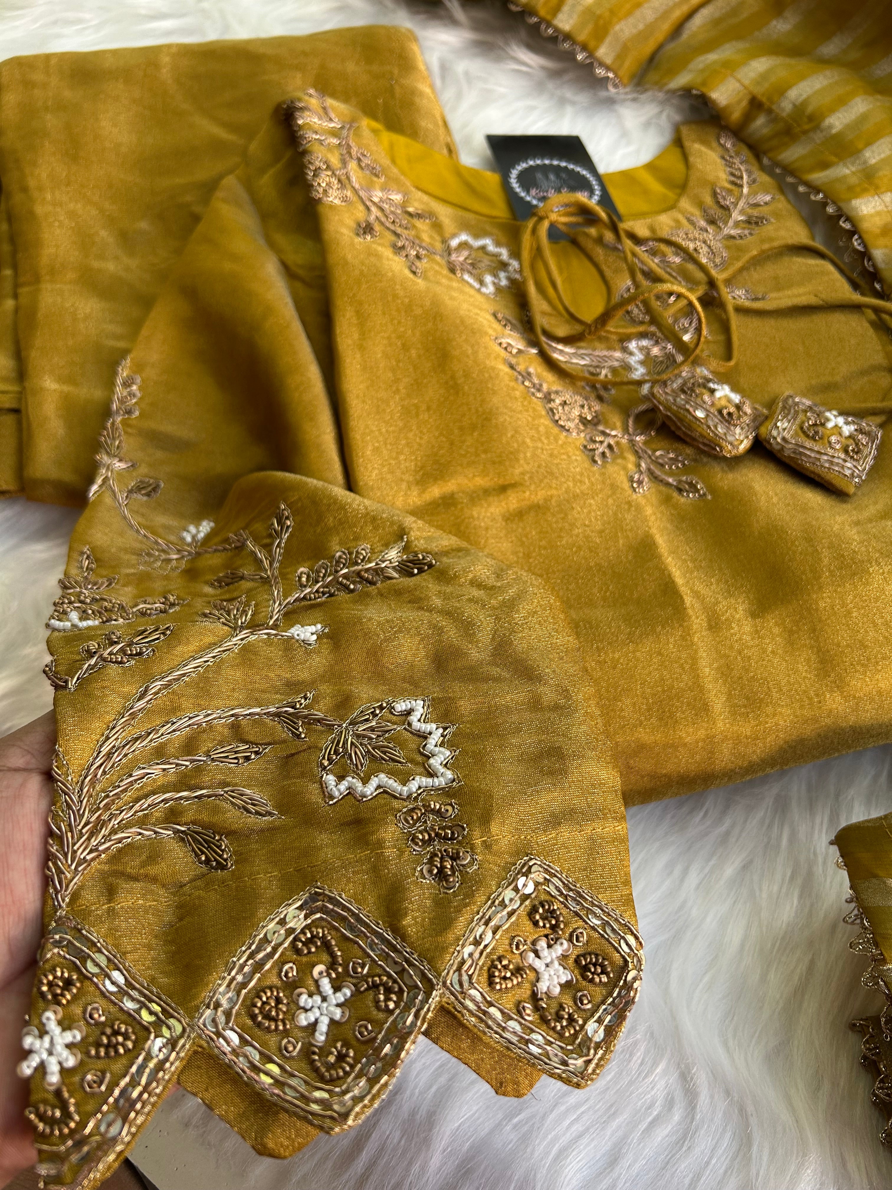 “KANISHKA” Festive Tissue Sharara Set ✨✨ | KurtiSwag