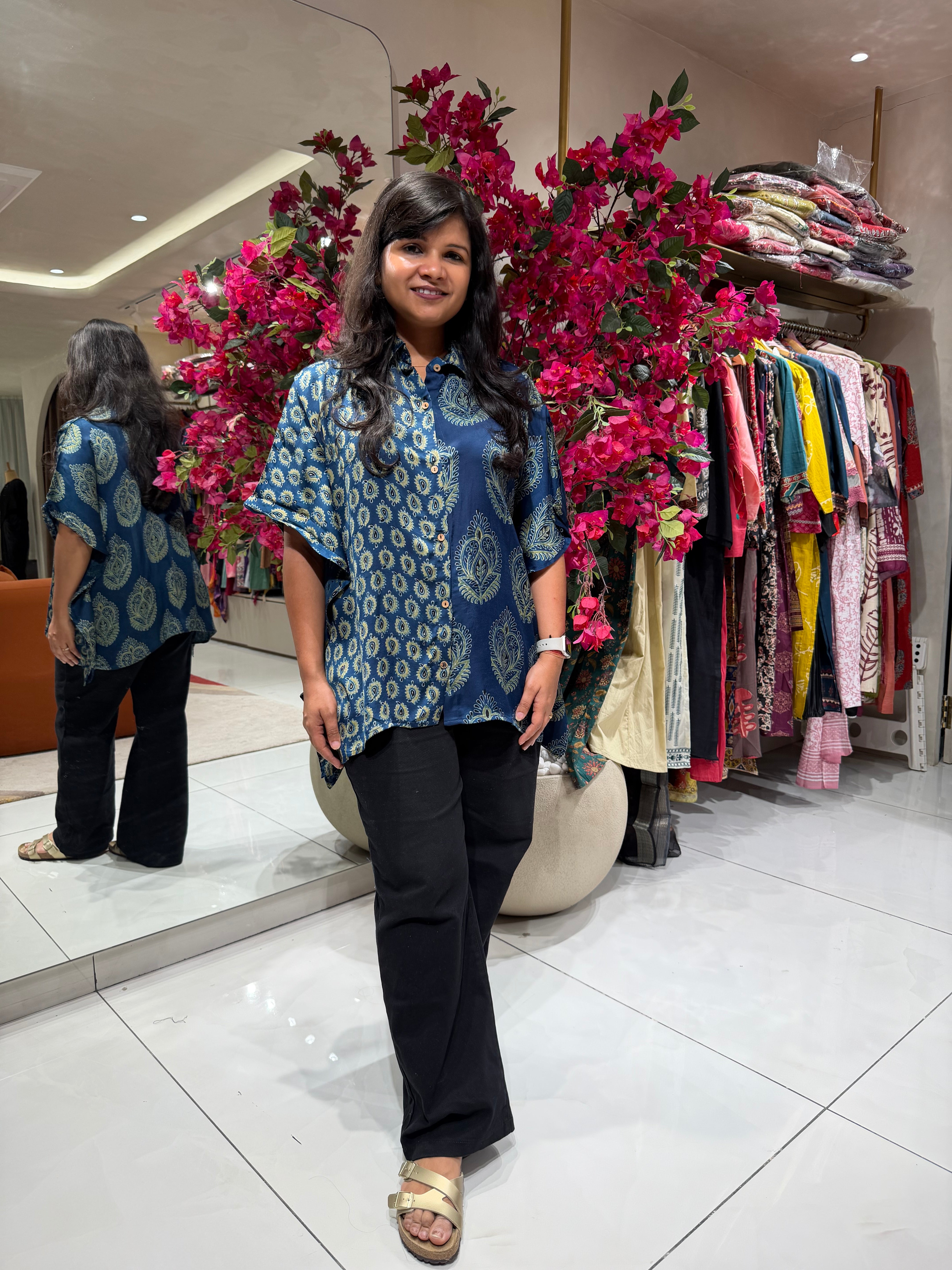 “AJRAKH MODAL” Kaftan Shirts - New 💕✨ | KurtiSwag