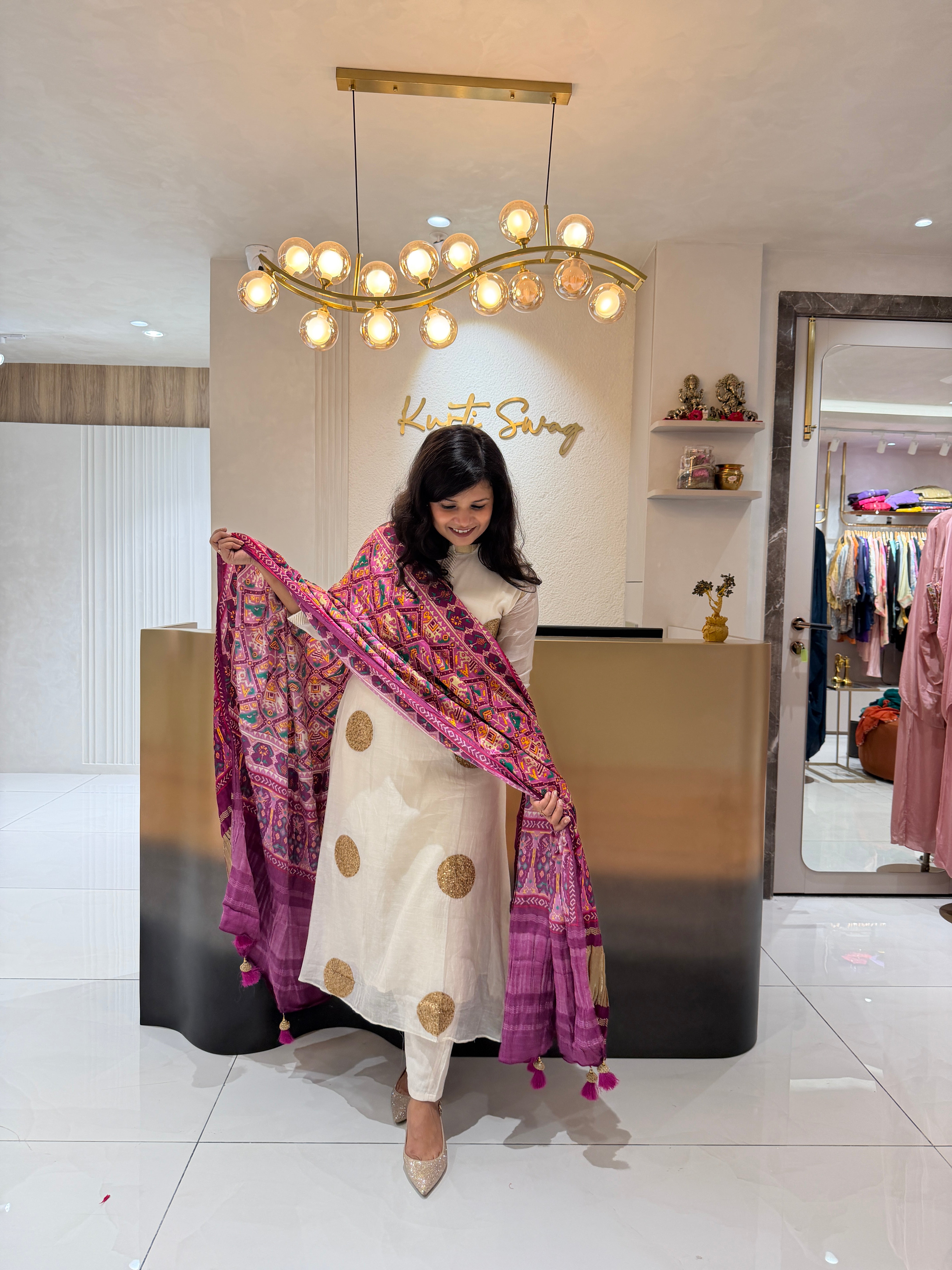 “GAJJI SILK” Dupatta ✨♥️ | KurtiSwag