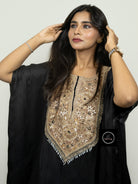 “PAARUL” Premium Festive Handwork Top With Cowl Drape Shaded Skirt - Indowestern 💕✨ | KurtiSwag
