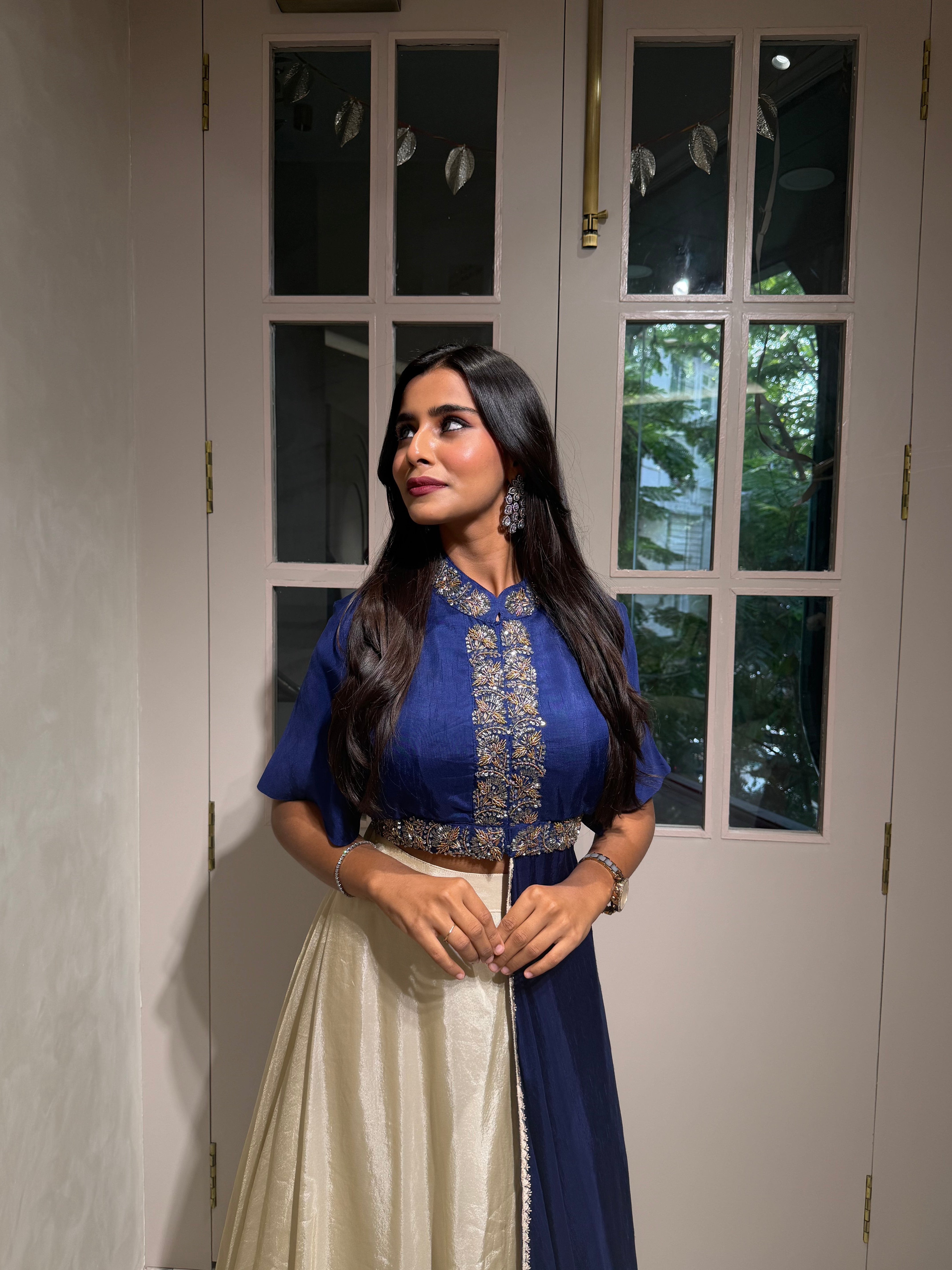 “ASHITA” Indowestern Skirt Set ✨🧿 | KurtiSwag