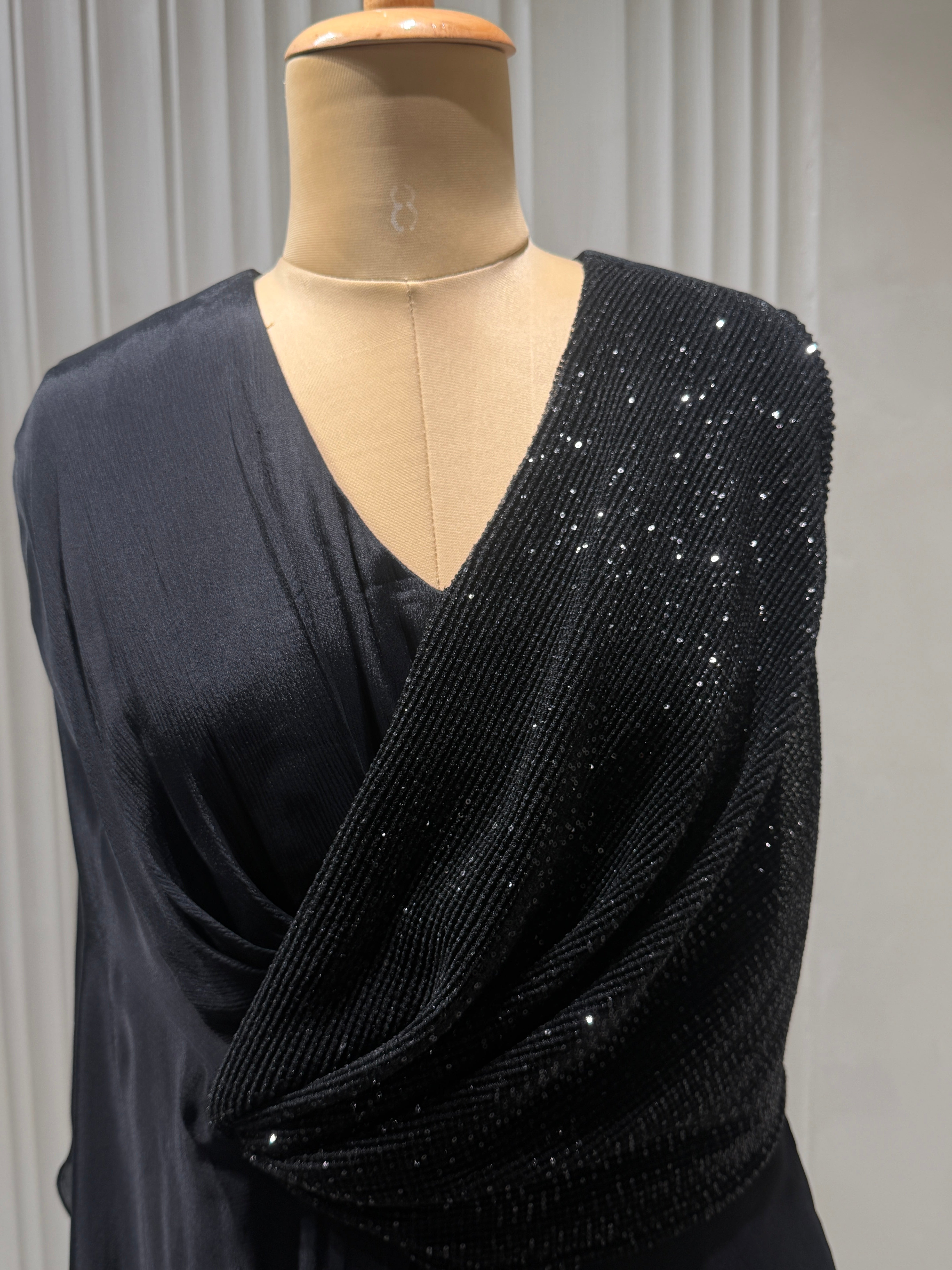 “SAMANTHA” Designer Sequin Gown ✨ | KurtiSwag