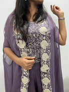 “RISHU” Indowestern Cape Set ✨ | KurtiSwag