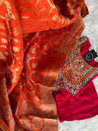 “RADHA” Festive Dola Silk Suit With Banarasi Dupatta ♥️✨ | KurtiSwag