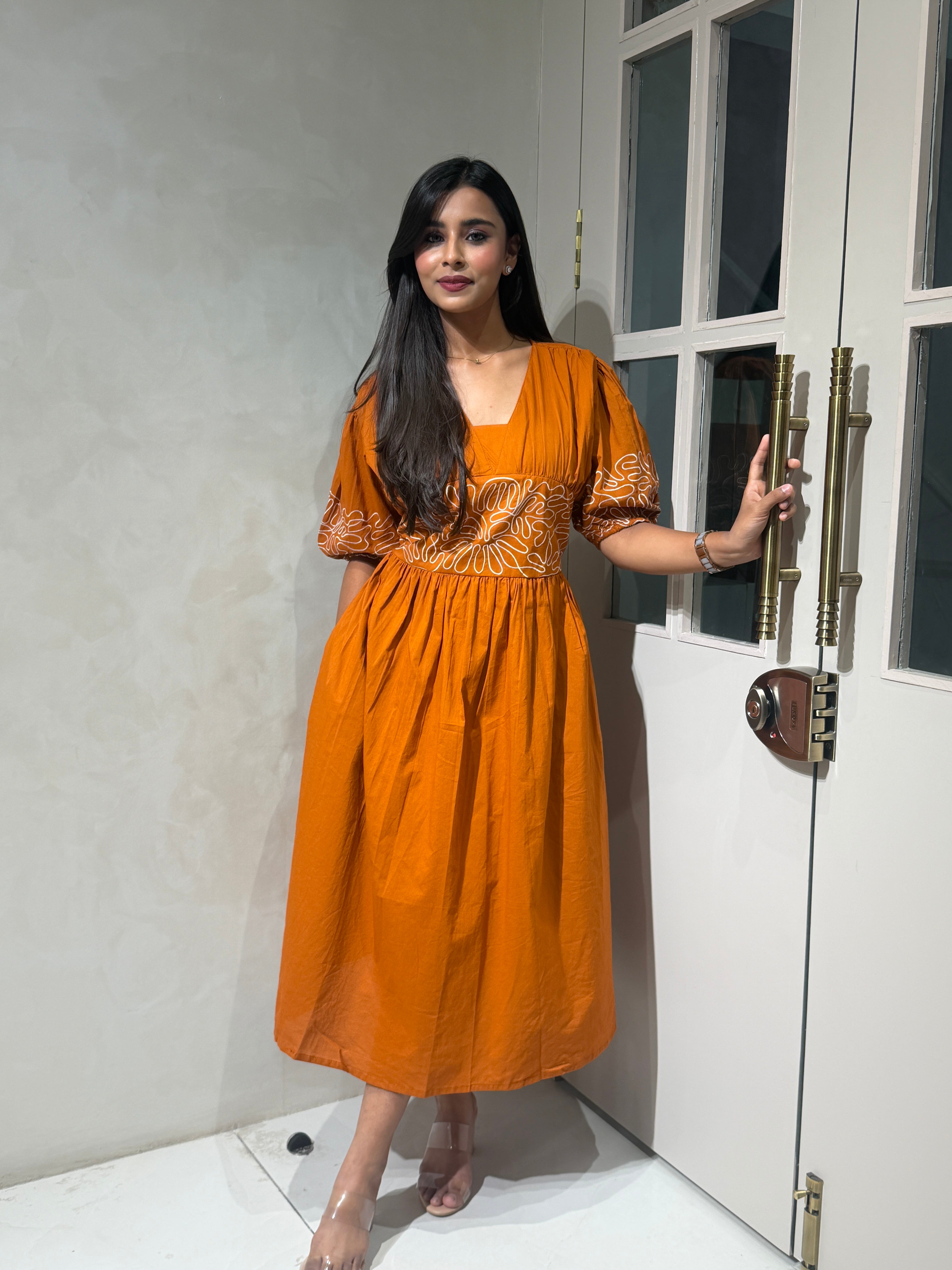 “MAAYA” Premium Cotton Tunics Dress | KurtiSwag