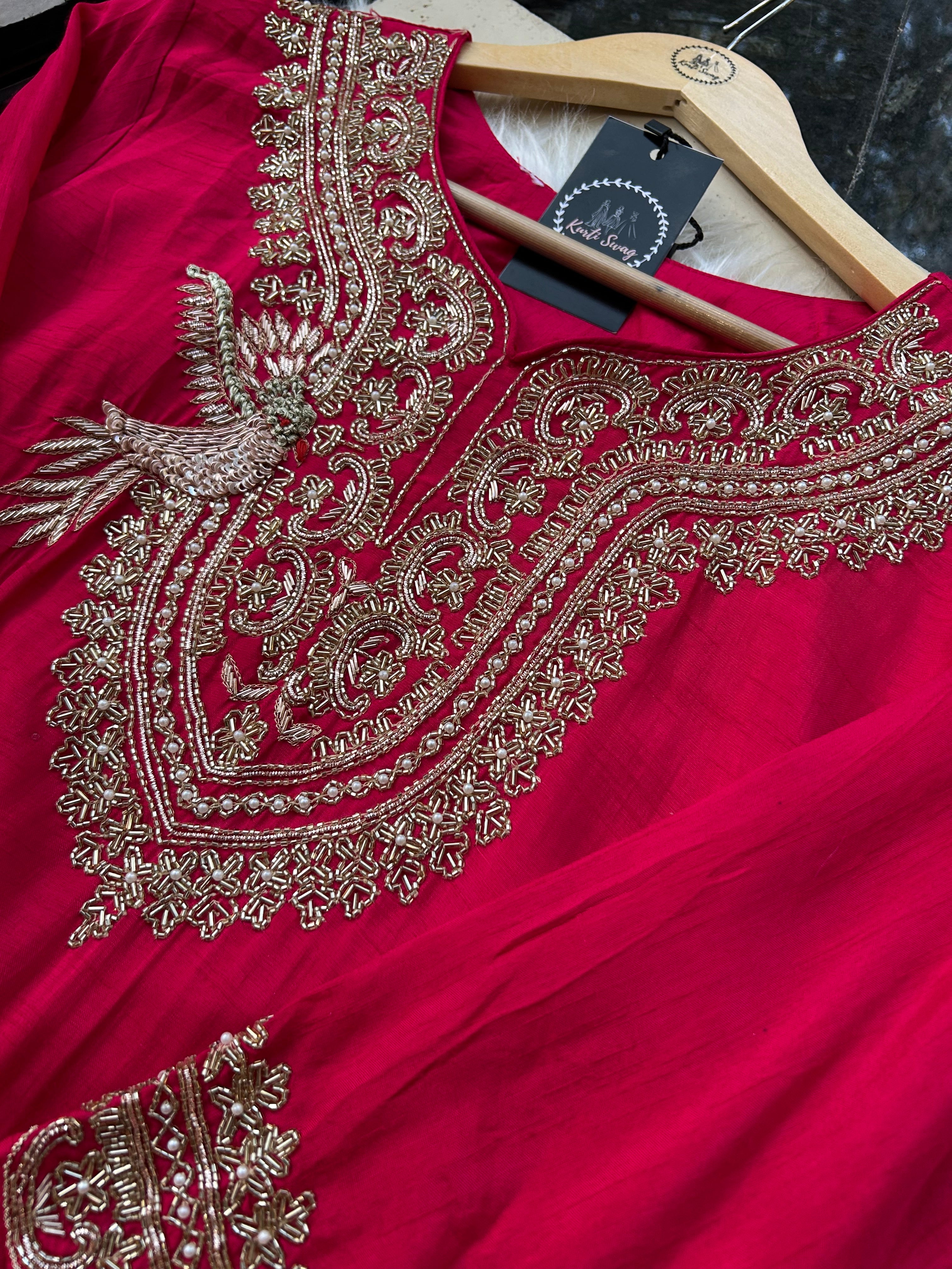“APARAJITA” Premium Silk Festive Suit Set ✨🧿 | KurtiSwag