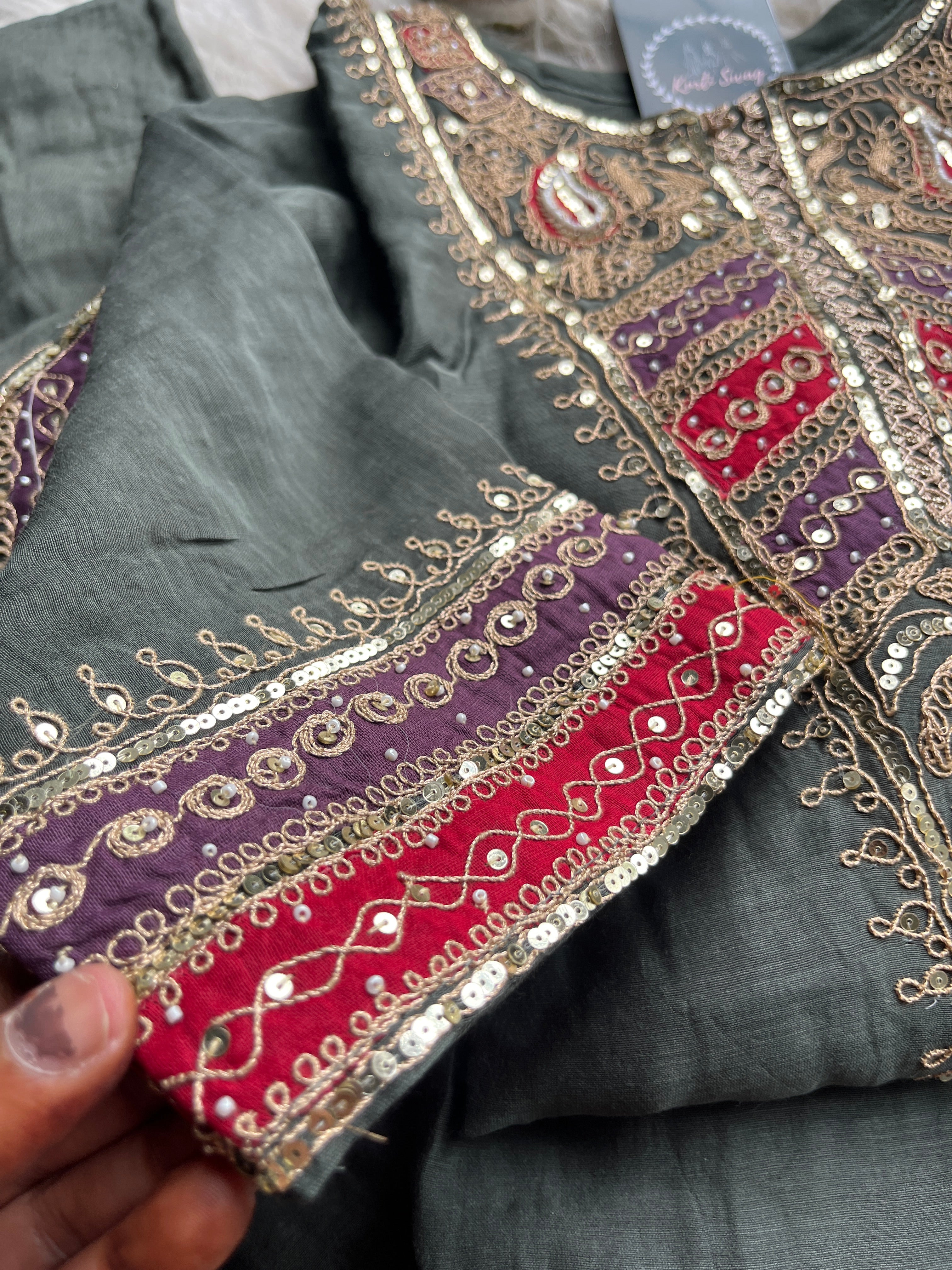“SULEKHA” Premium Mul Chanderi Festive Wear Suit Set ✨💕 | KurtiSwag