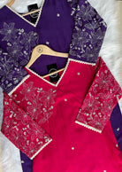 “AADYA” Premium Dola Silk Thread Embroidered Suit Set ✨♥️ | KurtiSwag