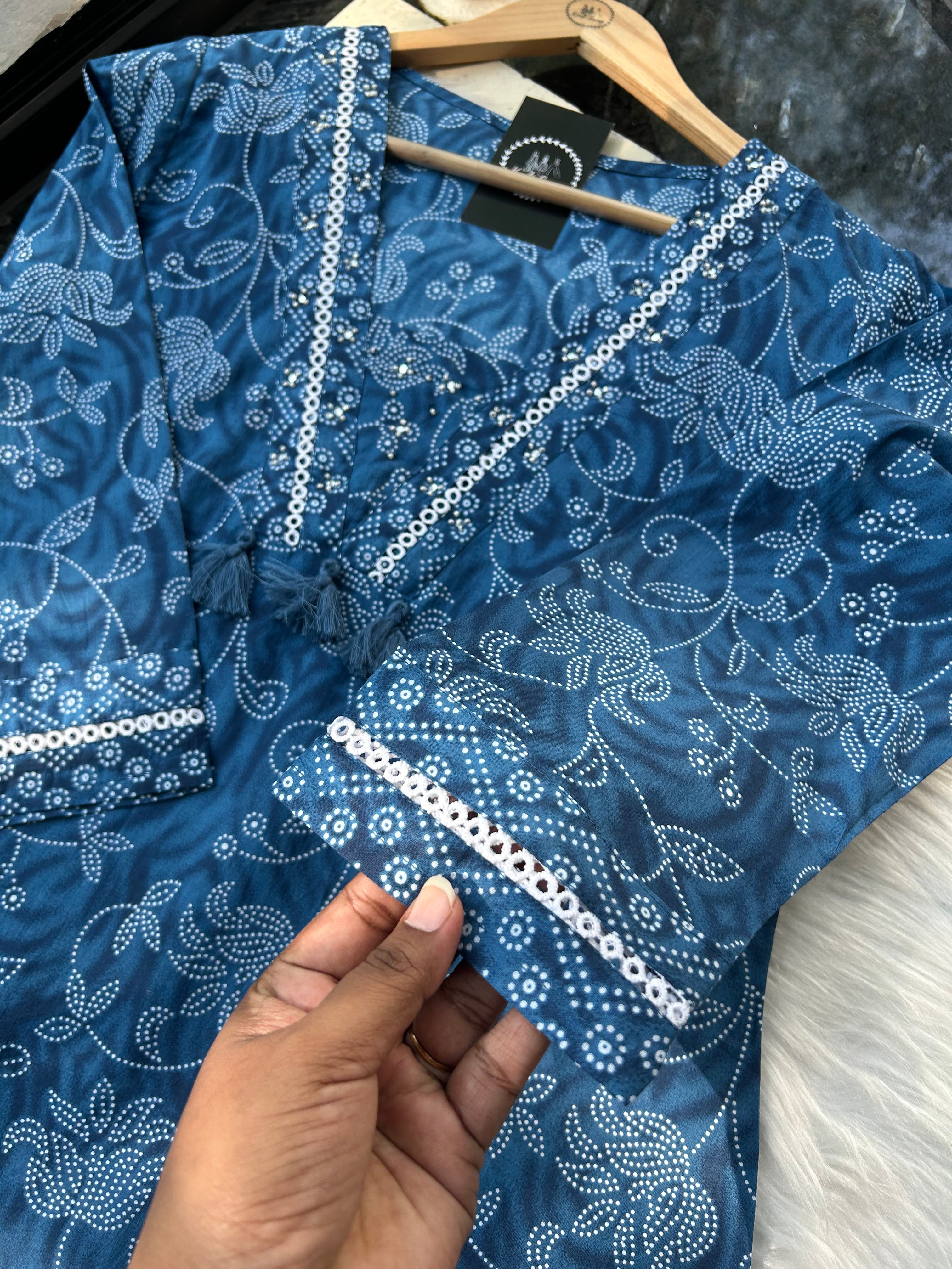 “BANDHEJ EDIT” Premium Cotton Suit Set 💫 | KurtiSwag