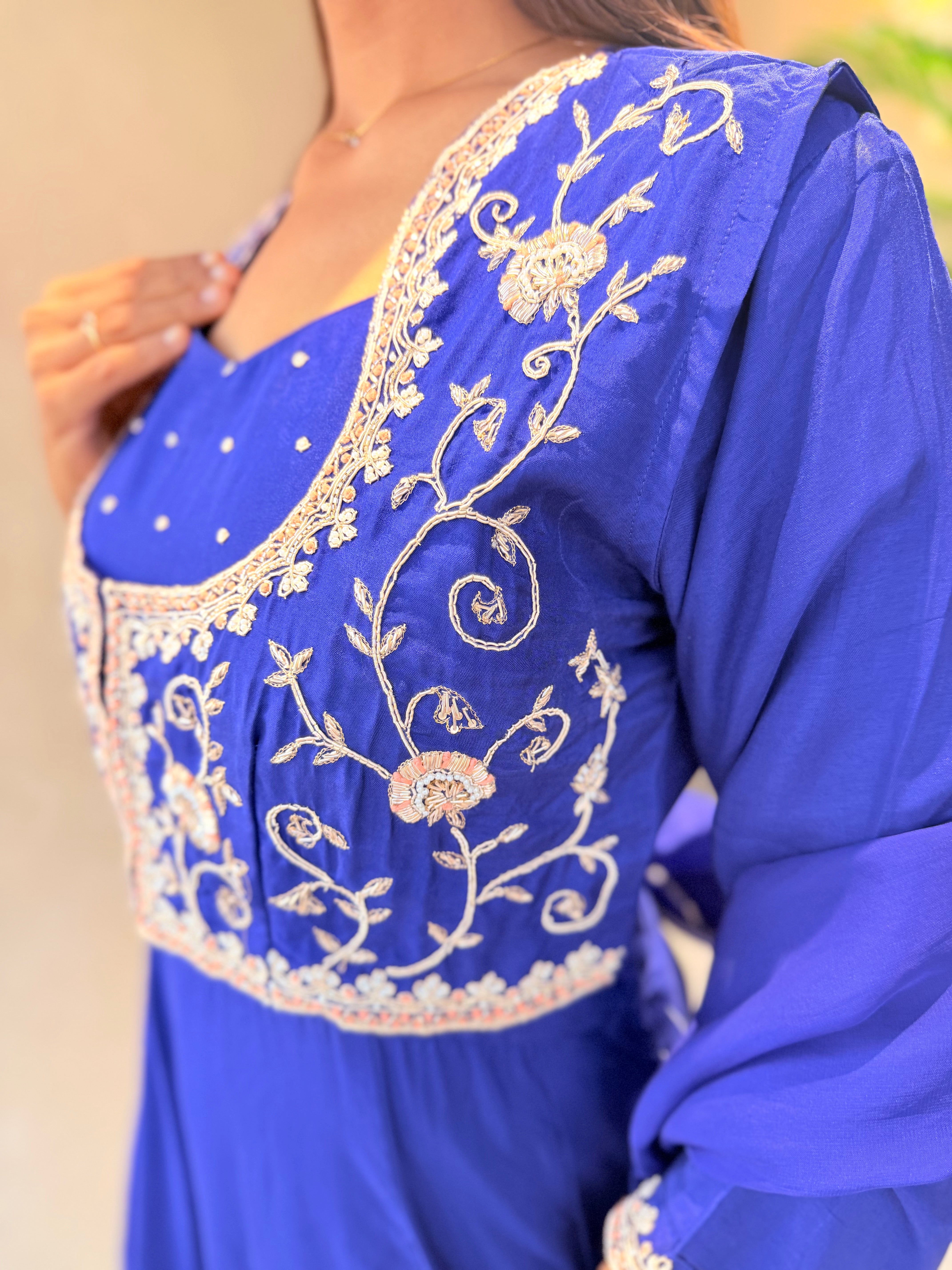 “SAHIBA” Jacket Anarkali Set ✨🧿 | KurtiSwag