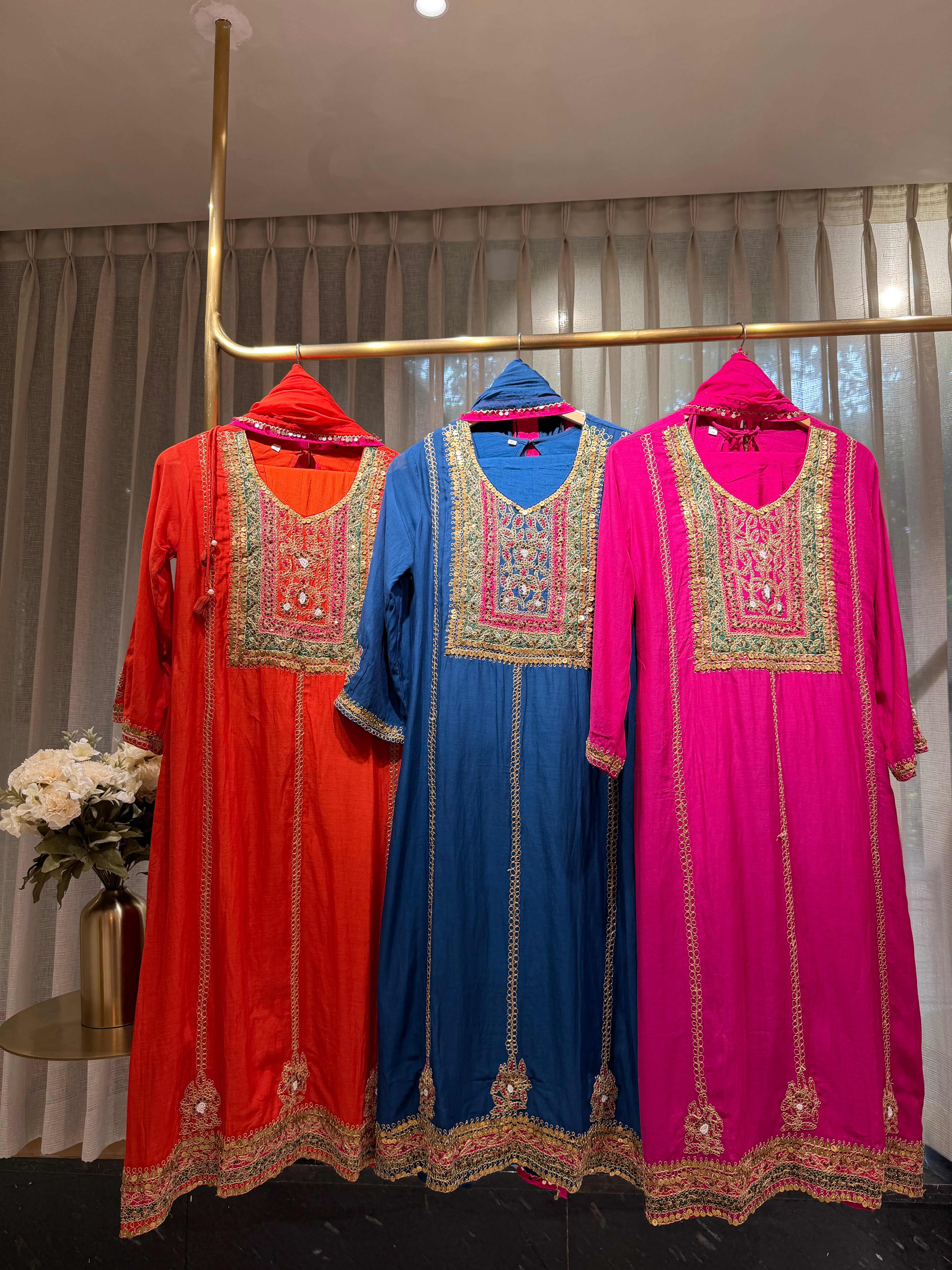 “SAMYUKTA” Amul Chanderi Festive Suit Set 💕 | KurtiSwag