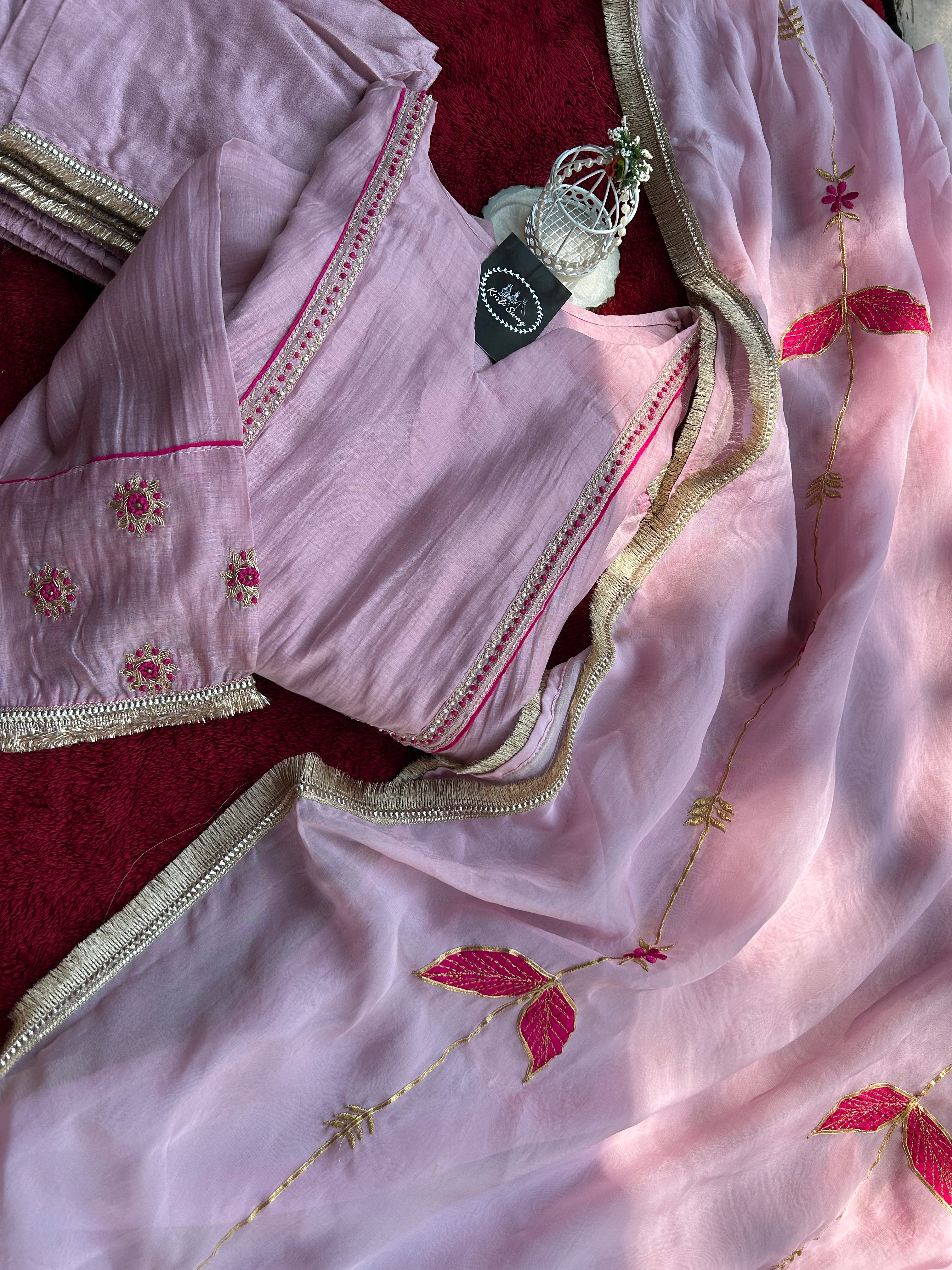 “PASTELS” Premium Mul Chanderi Kurta Set✨💕 | KurtiSwag