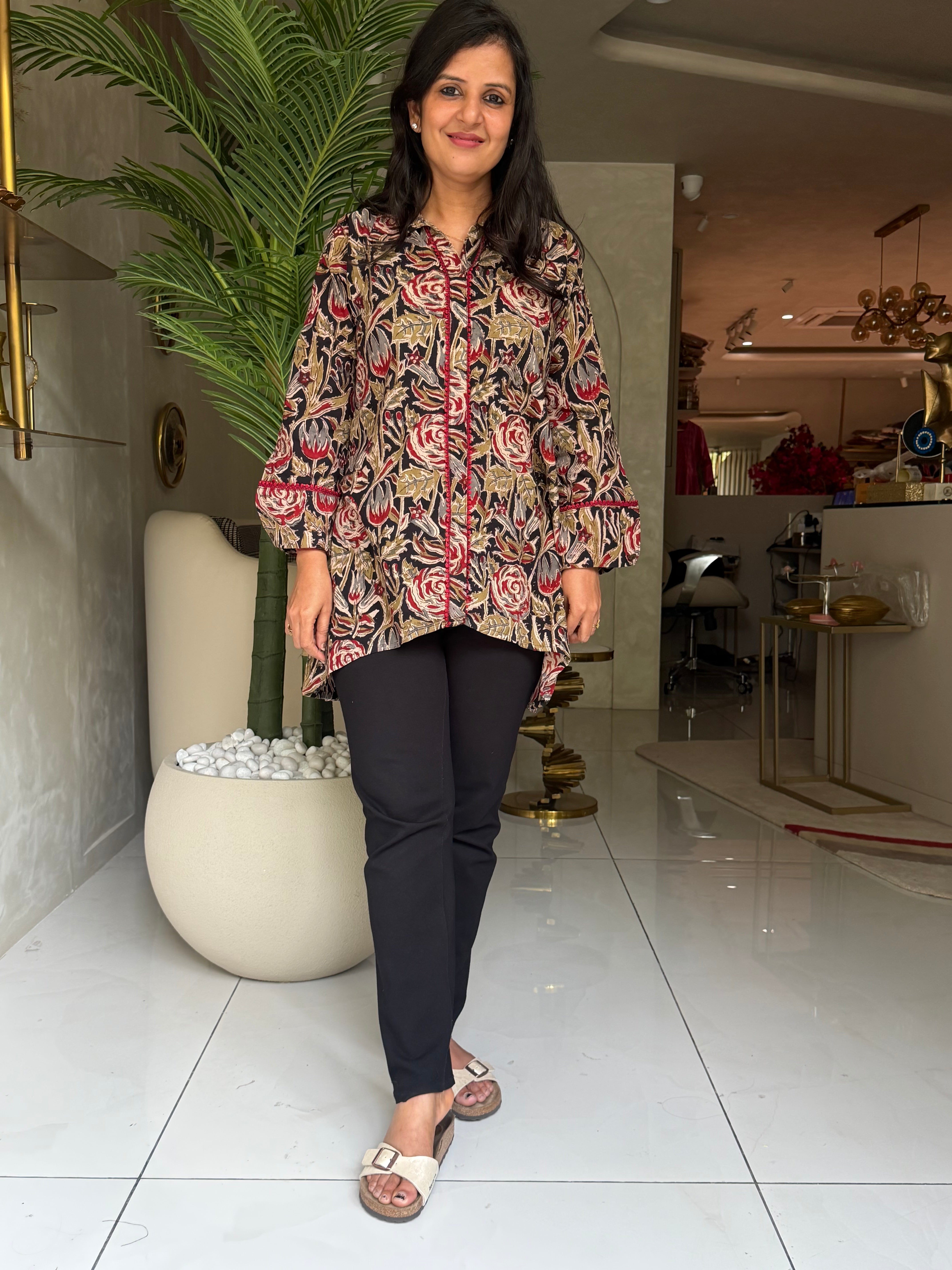 “KALAMKARI” Pure Cotton Shirts✨💕 | KurtiSwag