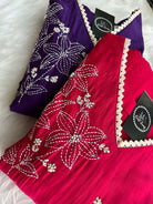 “AADYA” Premium Dola Silk Thread Embroidered Suit Set ✨♥️ | KurtiSwag