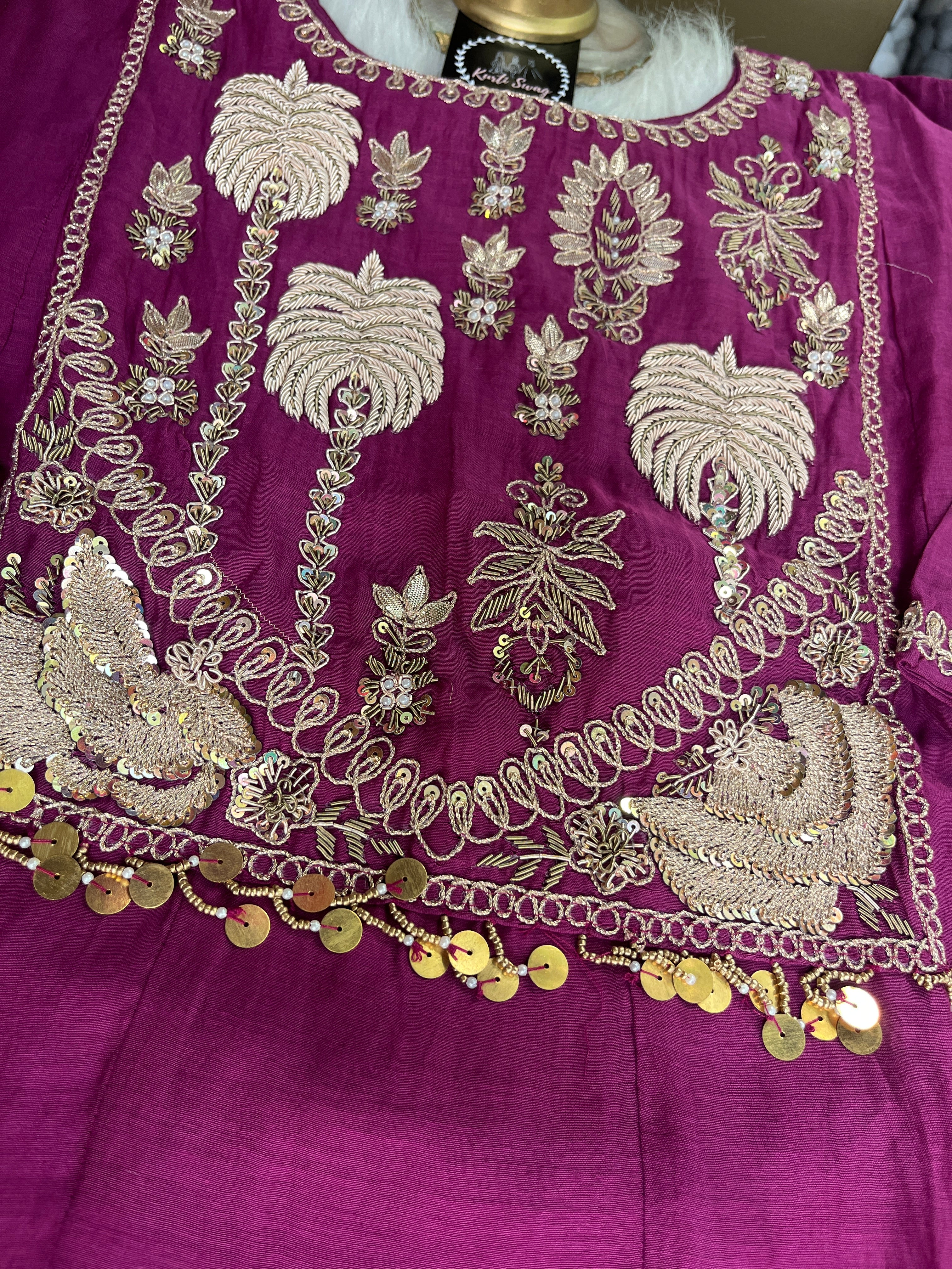 “ANURADHA” Festive Suit Set In Mul Chanderi ✨💕 | KurtiSwag