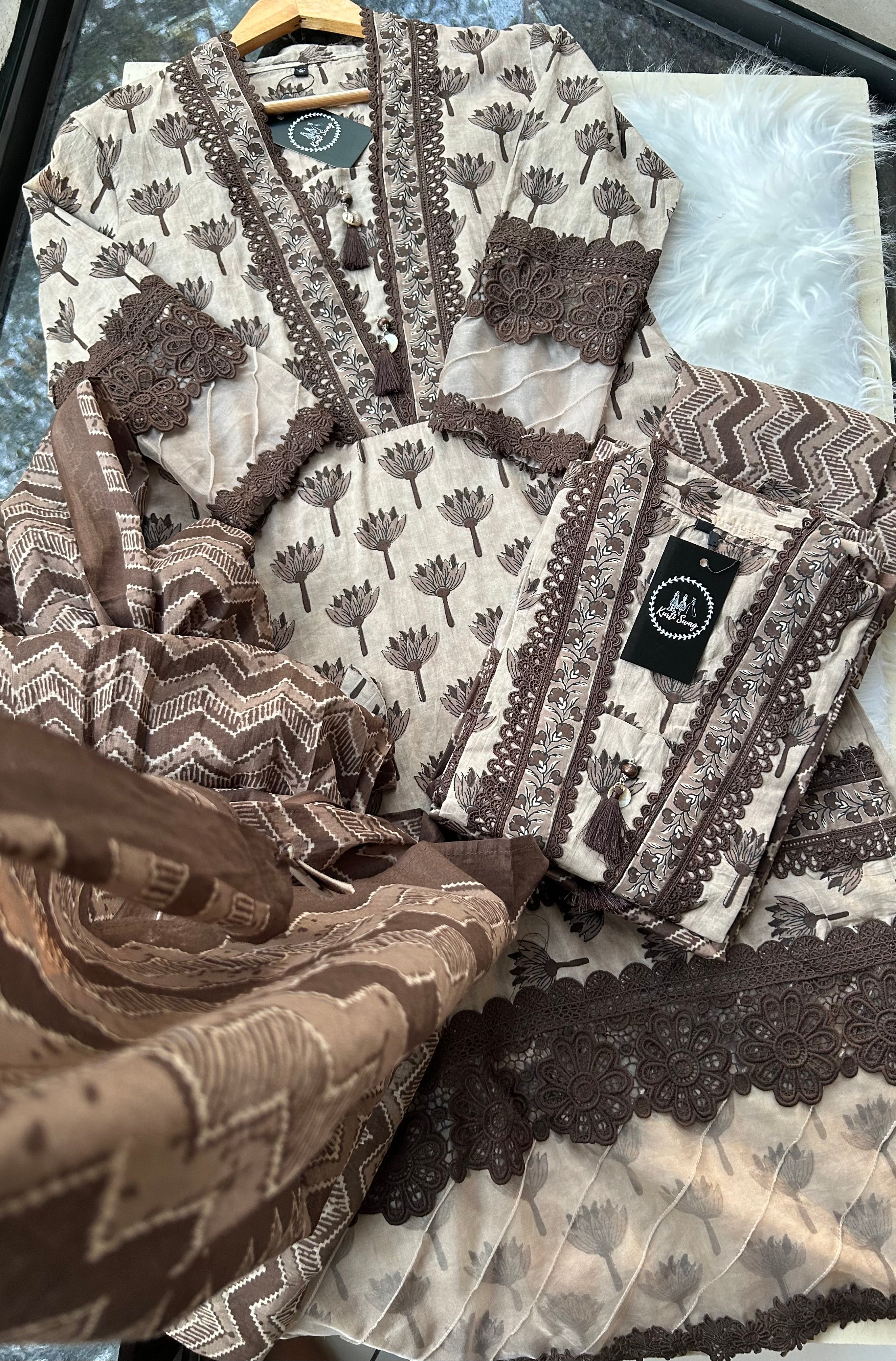 “SAHELI” Premium cotton Kurta Set | KurtiSwag