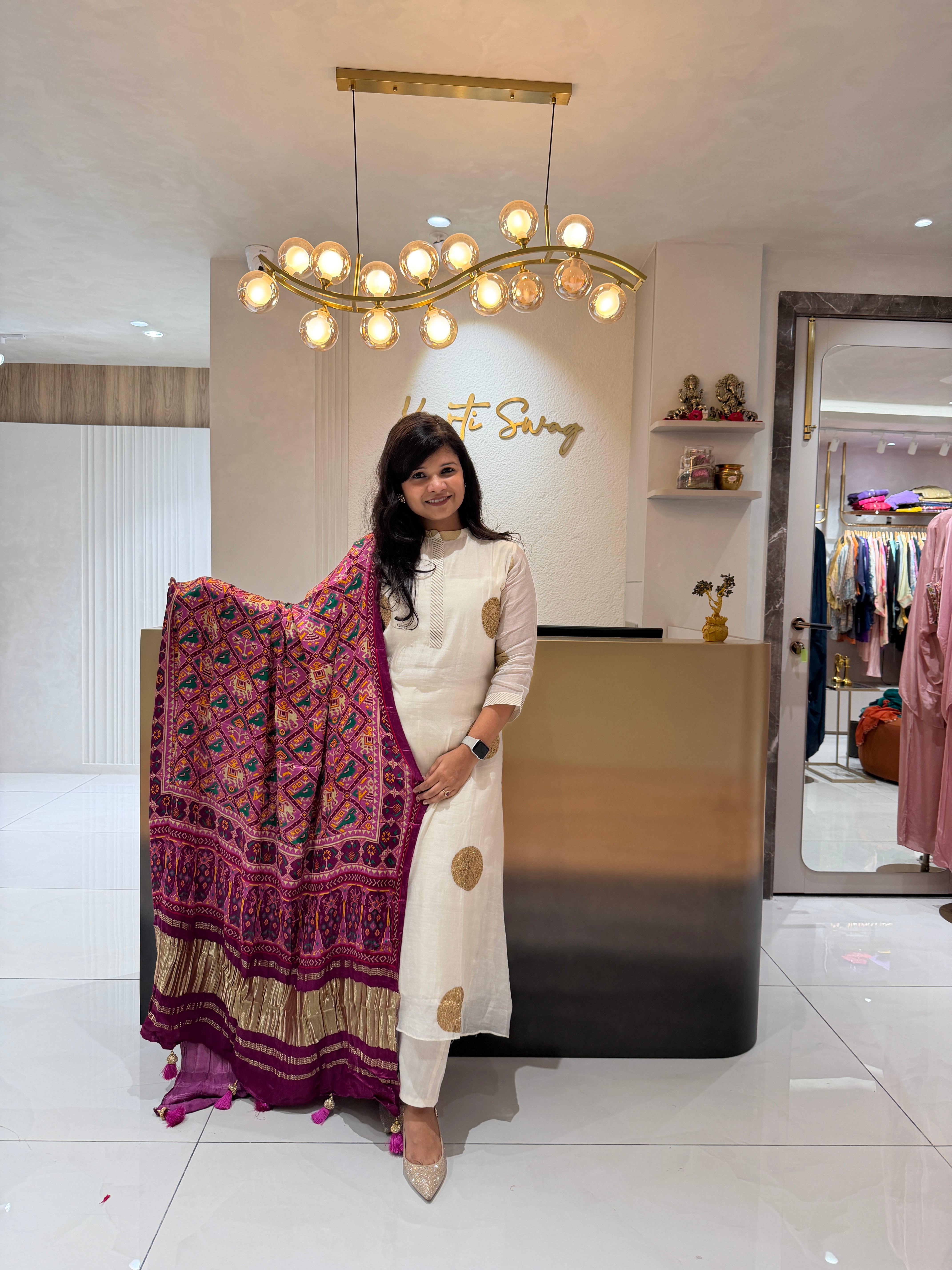 “GAJJI SILK” Dupatta ✨♥️ | KurtiSwag