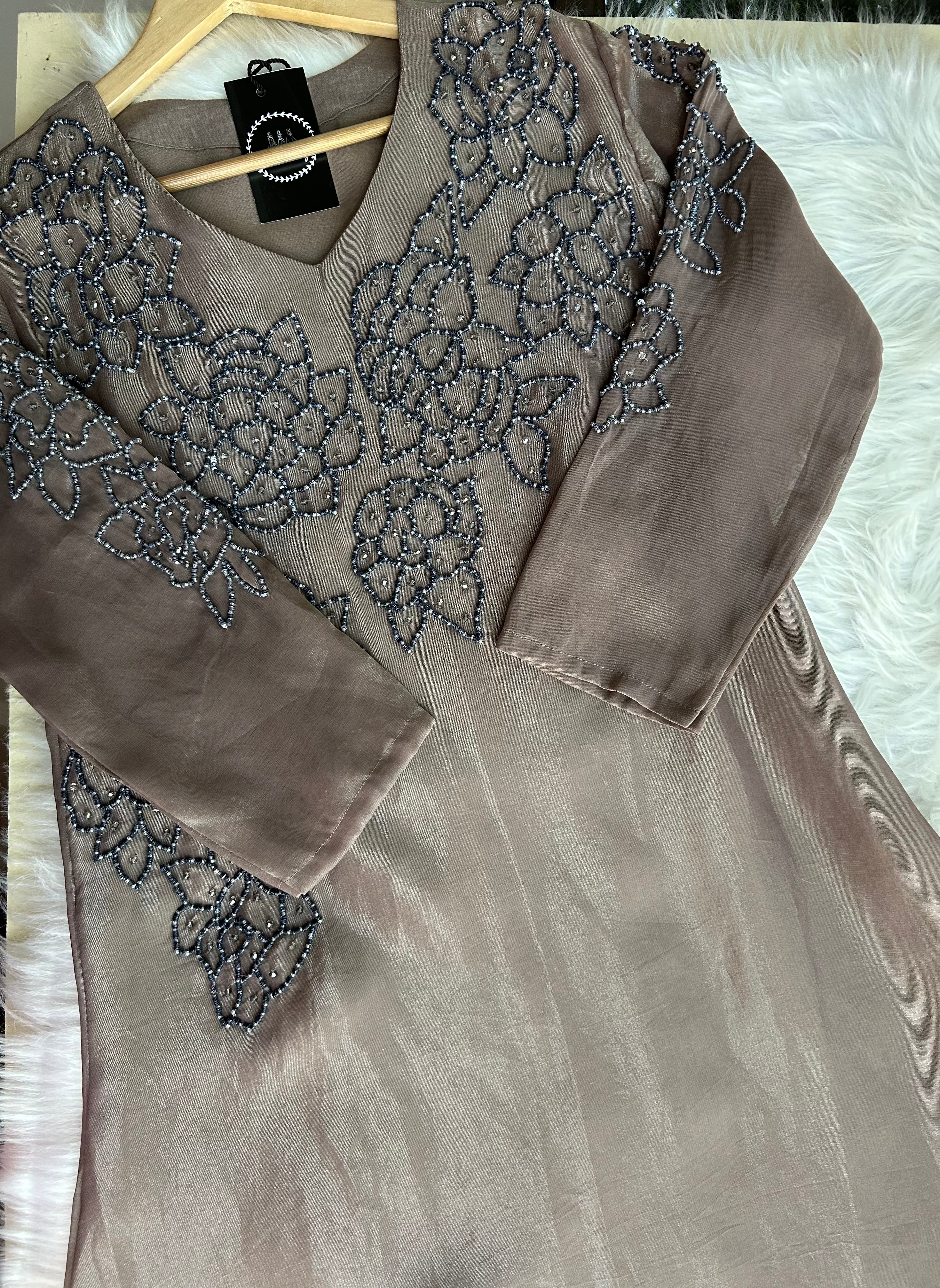 “LUMINOUS NOOR” Premium Organza Coord Set ✨♥️ | KurtiSwag