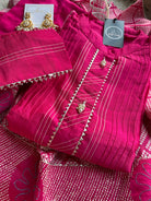 “SANGAM” Pure Chanderi Suit Set ♥️✨ | KurtiSwag
