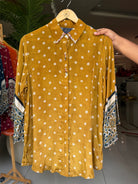 “BANDHNI” Crape Bandhni Shirts ✨♥️ | KurtiSwag
