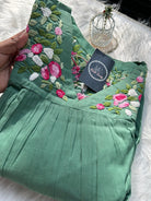 “SUMEDHA” Summer Cotton Dress With French Embroidery ✨🧿 | KurtiSwag