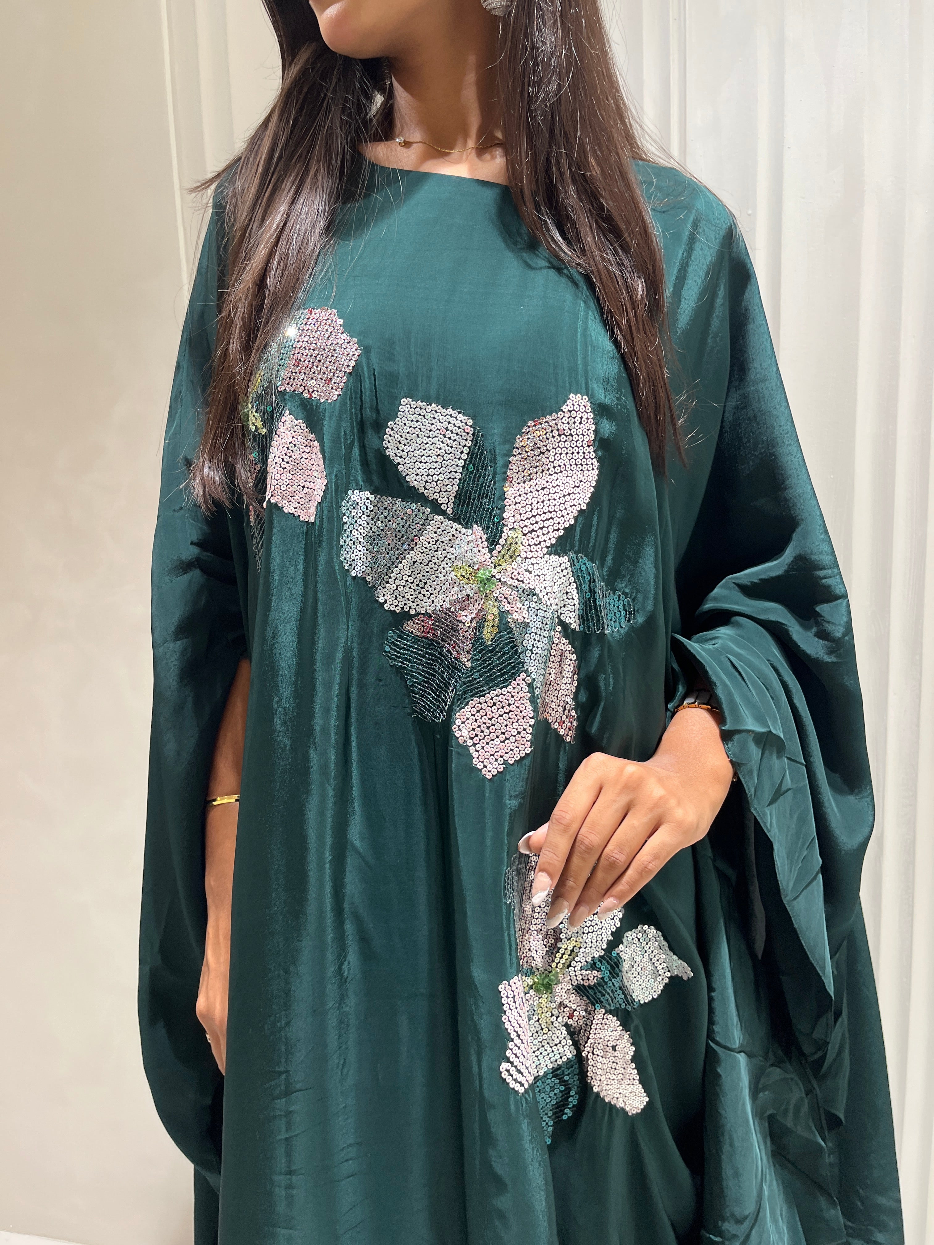 “FIZA” Designer Crape Sequin Coord Set ✨ | KurtiSwag