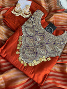 “GAUHAR” Premium Silk Festive Wear ✨💕 | KurtiSwag