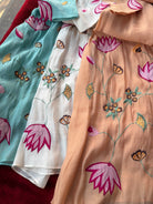 “LOTUS BLOOM” Mul Chanderi Summer Suit ✨💕 | KurtiSwag
