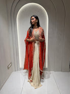 “KIMDARSHAN” Indo Western Drape Skirt Set ✨♥️ | KurtiSwag