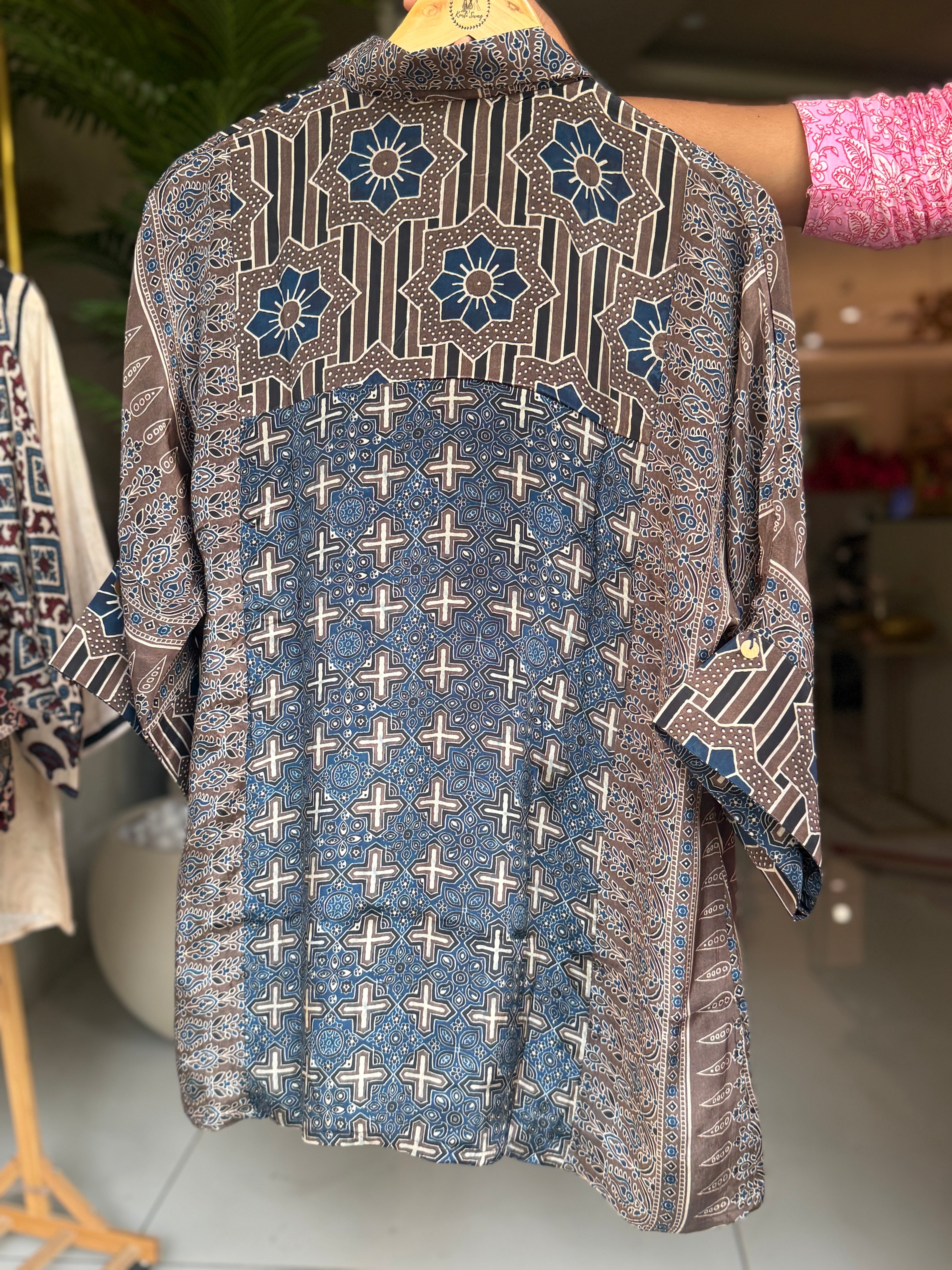 “AJRAKH” Premium Crape Shirts ✨ | KurtiSwag