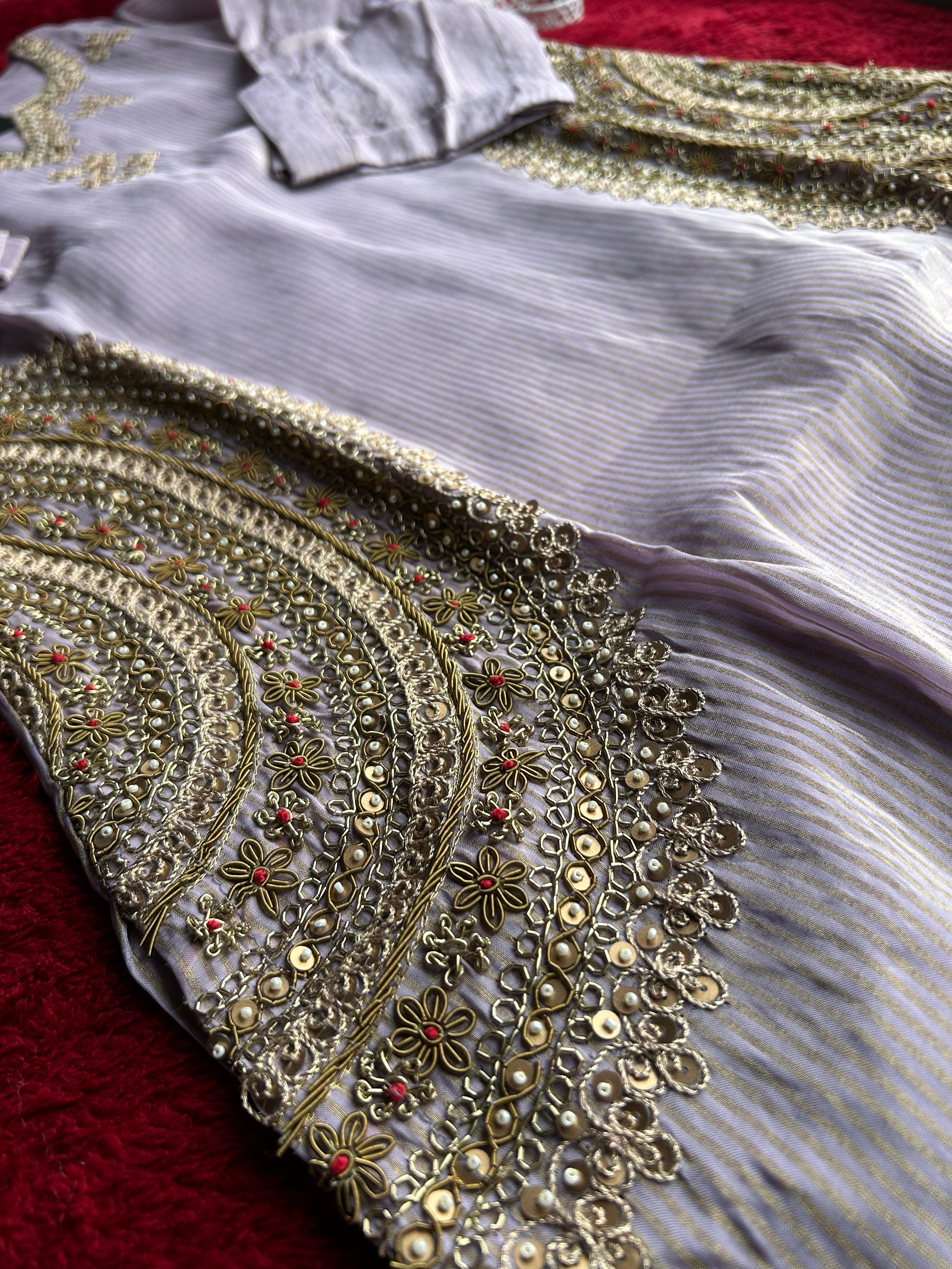 “RUSHALI” Premium Tissue Sharara Set ✨💕 | KurtiSwag