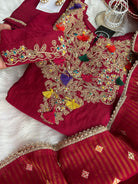 “PRAGYA” Mul Chanderi Festive Wear Suit Set ♥️✨ | KurtiSwag