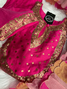 “ROSHNI” Mul Chanderi Sequence Embellished Suit Set ✨💕 | KurtiSwag