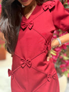 “BOW QUEEN” Dress ✨♥️ | KurtiSwag