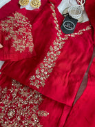 “SNEHAL” Mul Chanderi Handwork Suit Set ✨♥️ | KurtiSwag