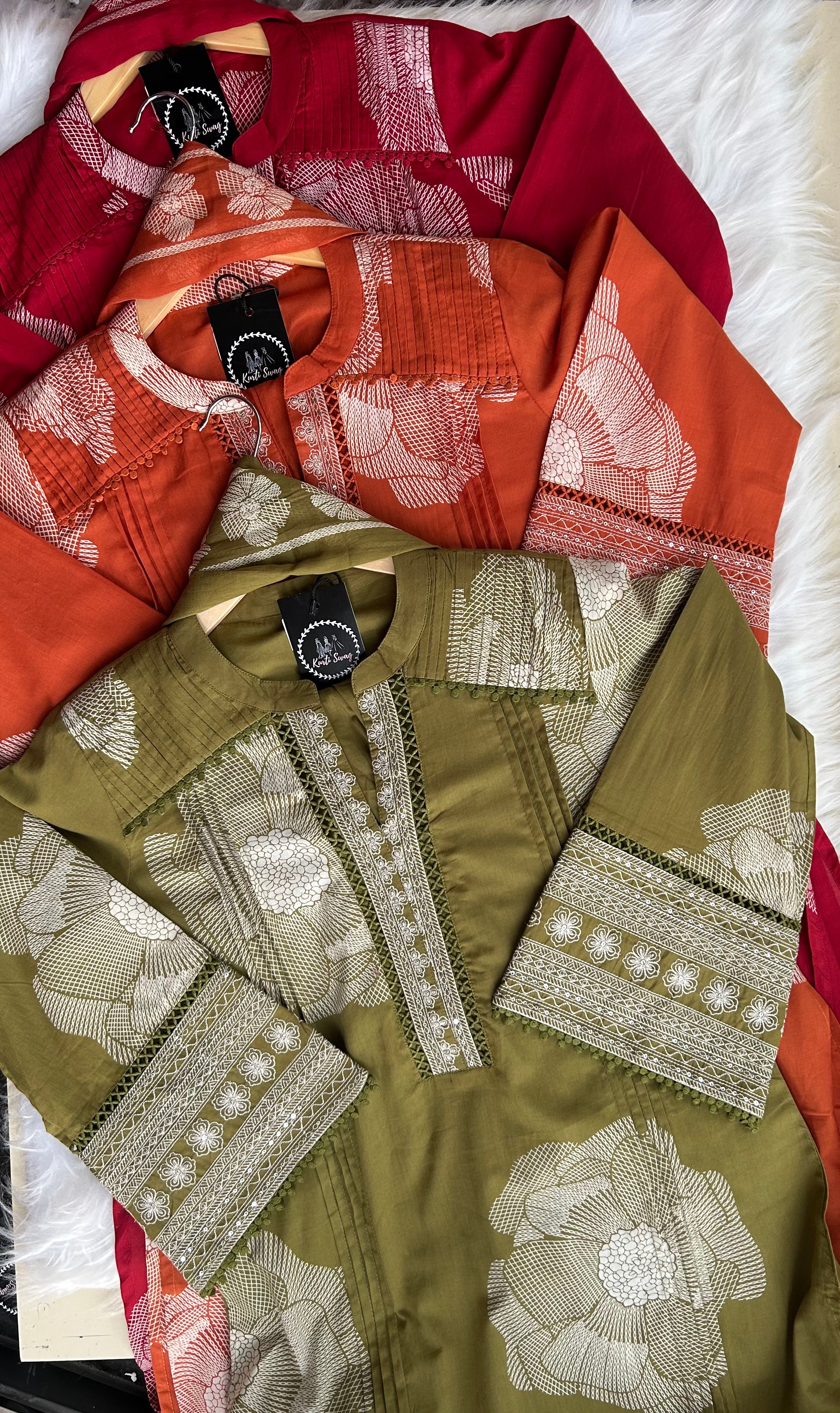 “BULBUL” Pure Cotton Suit Set ✨💕 | KurtiSwag