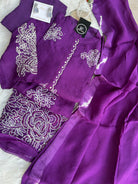 “ROOPALI” Premium Organza Threadwork Suit Set ❤️💕 | KurtiSwag