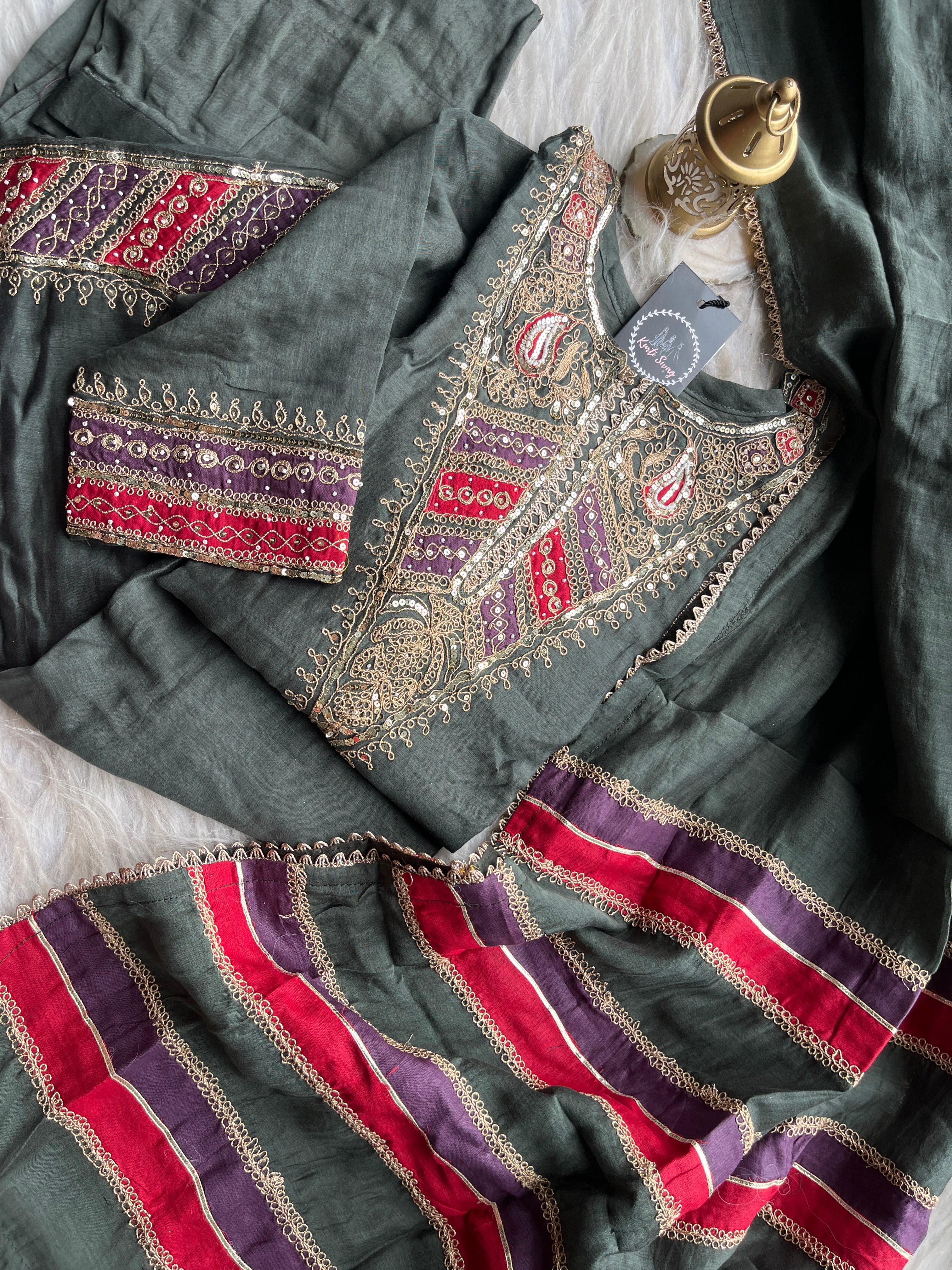 “SULEKHA” Premium Mul Chanderi Festive Wear Suit Set ✨💕 | KurtiSwag