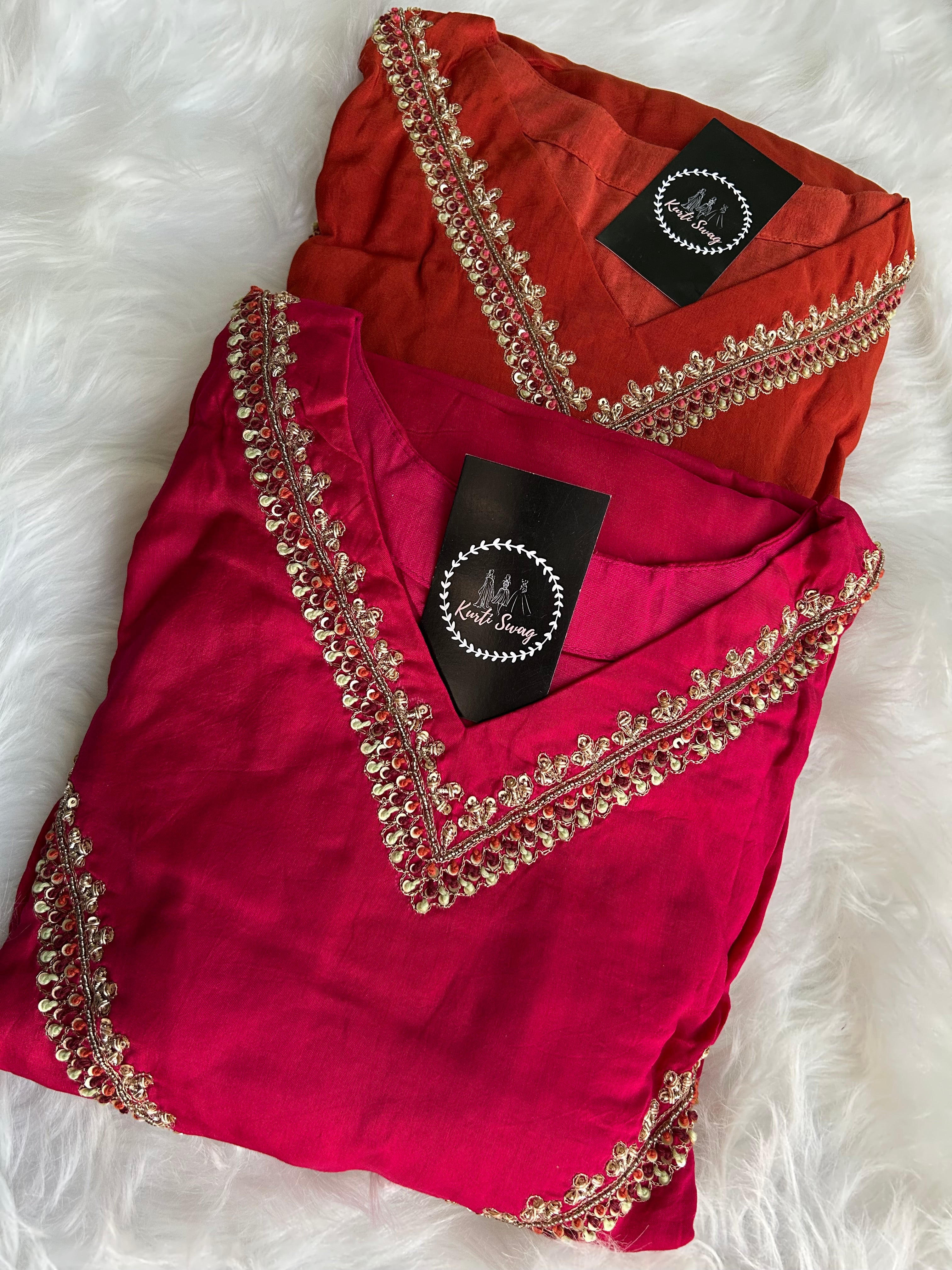 “RANGEELA” Festival Full Suit Set 💕✨ | KurtiSwag